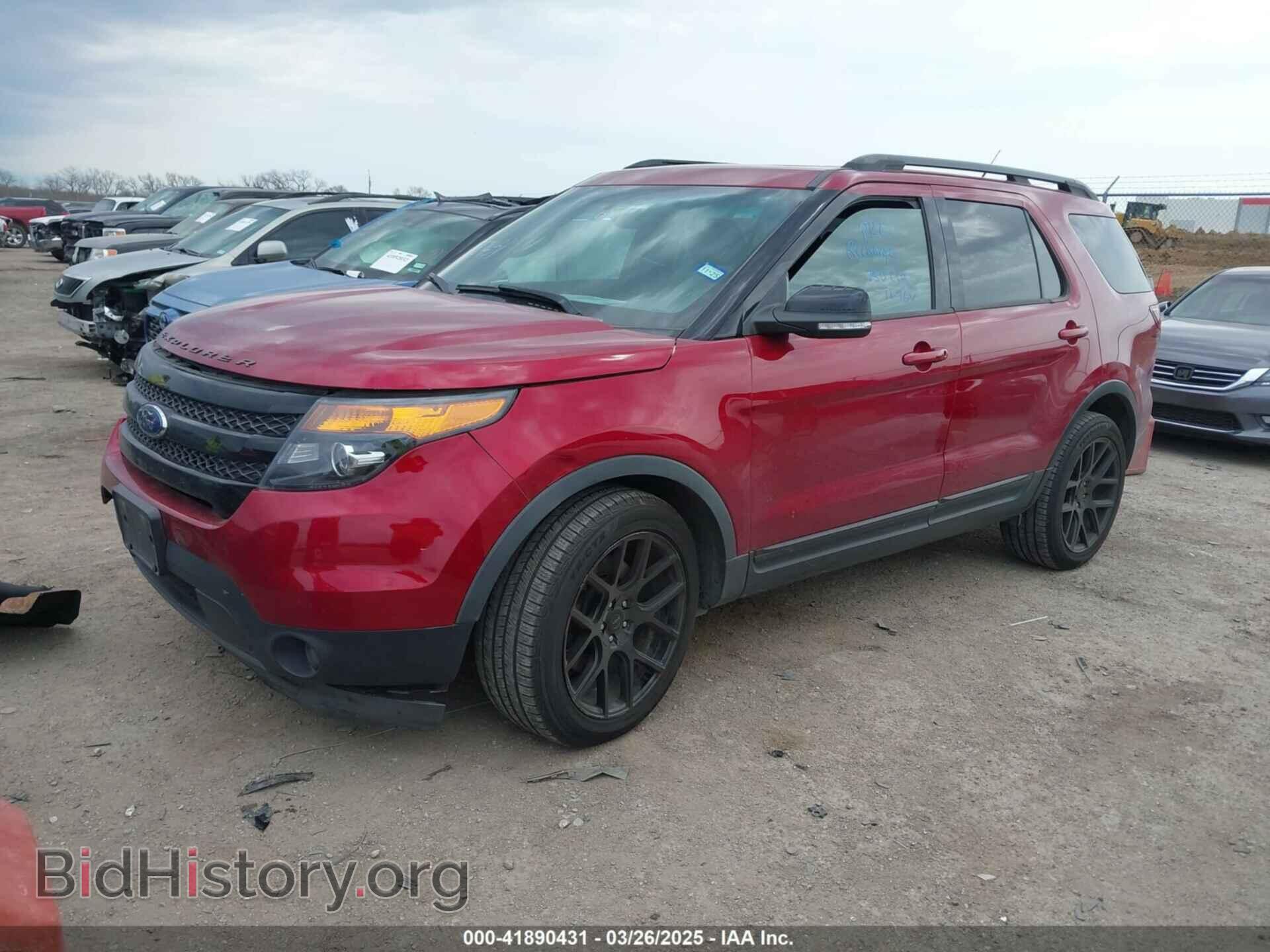 2015 FORD EXPLORER - VIN: 1FM5K8GT2FGC11064 - Фото 2