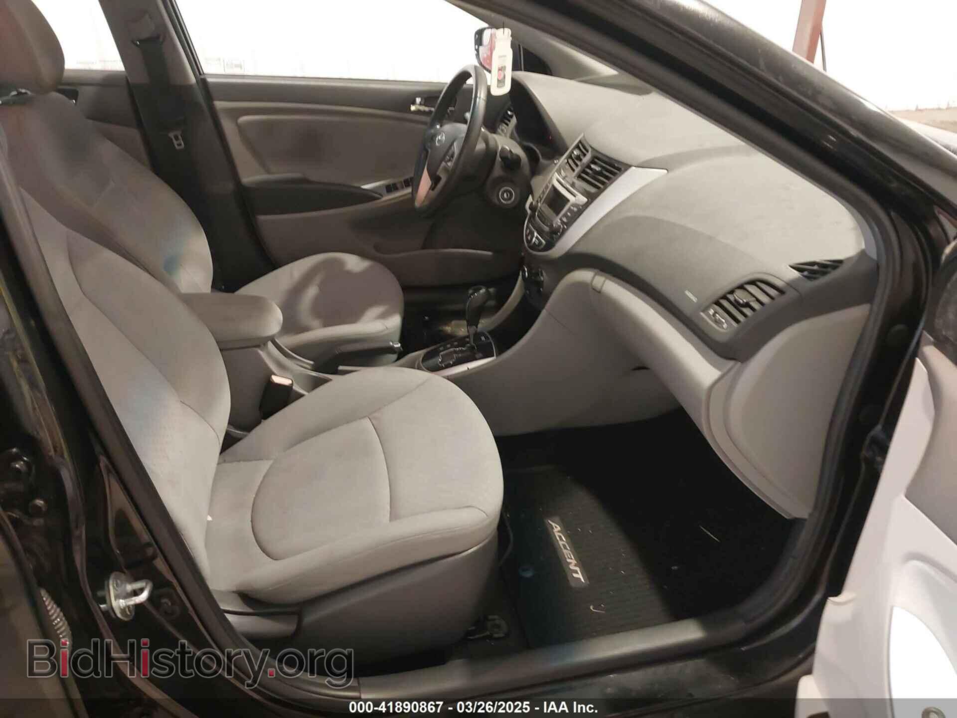 2014 HYUNDAI ACCENT - VIN: KMHCU5AE5EU142686 - Фото 5