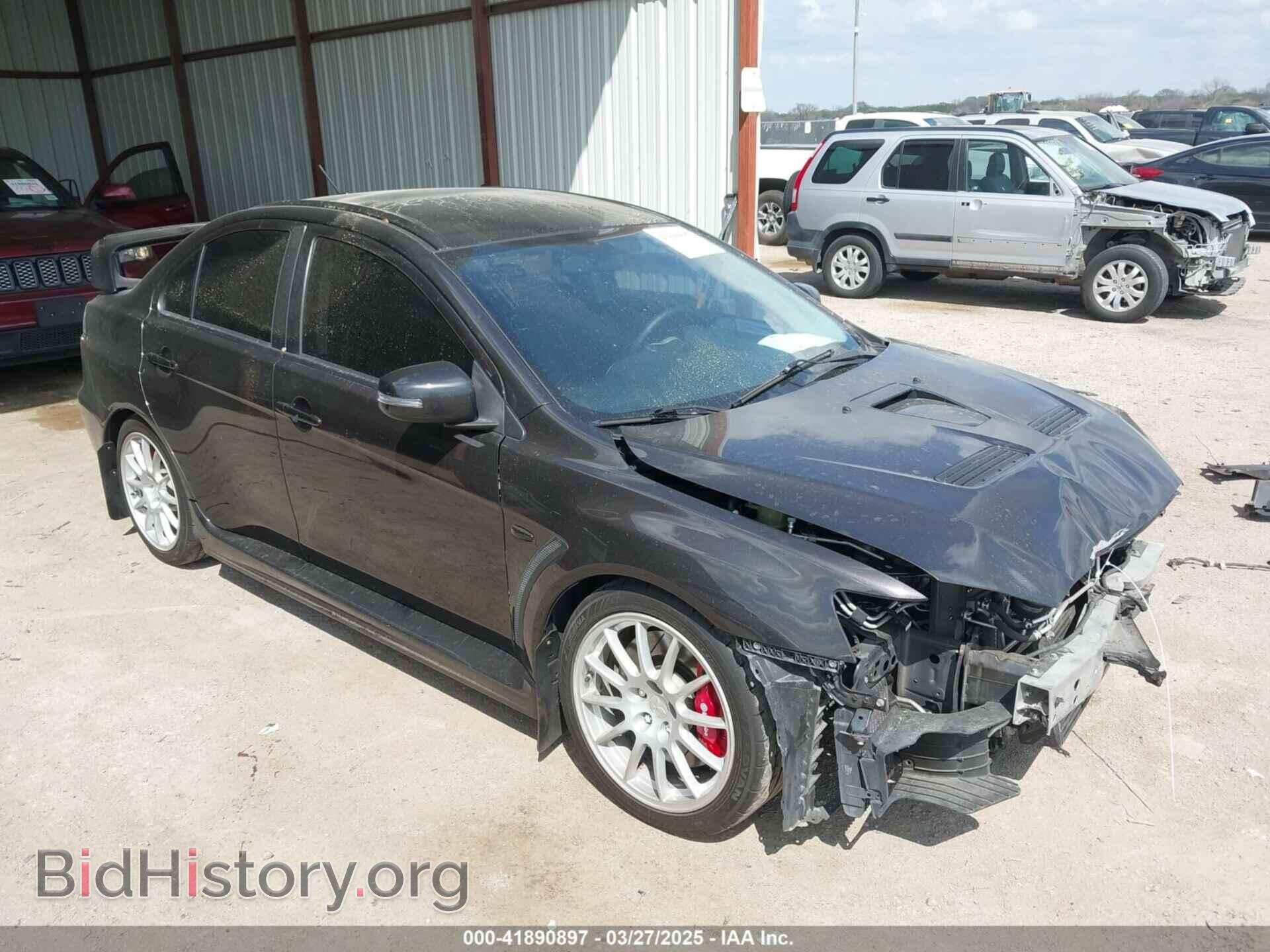 Photo JA32W8FV2FU020047 - MITSUBISHI LANCER EVOLUTION 2015