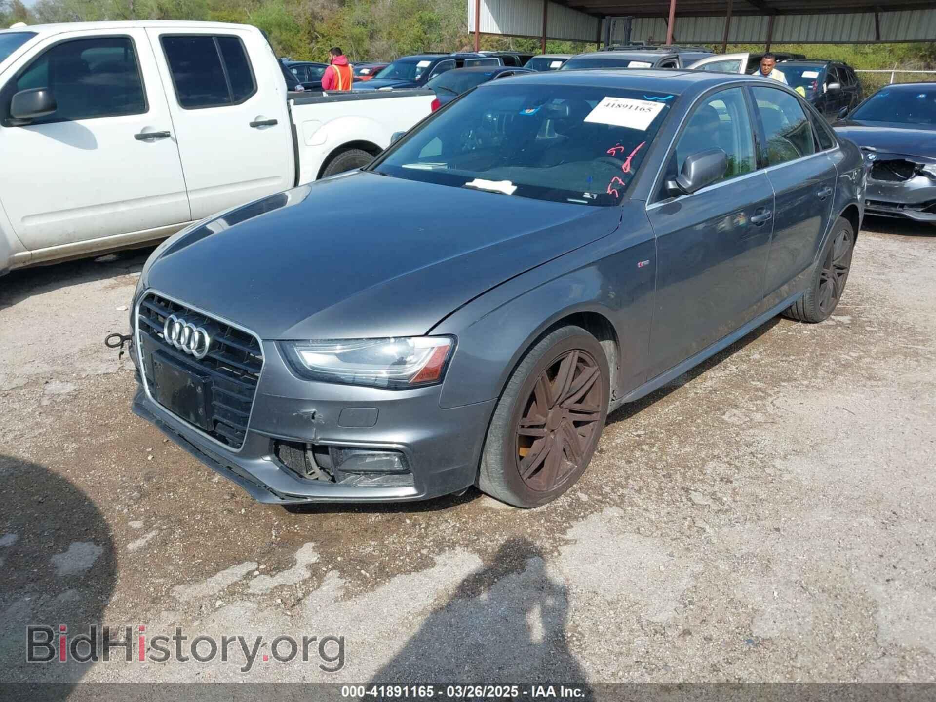 2016 AUDI A4 - VIN: WAUAFAFL4GA004435 - Фото 2
