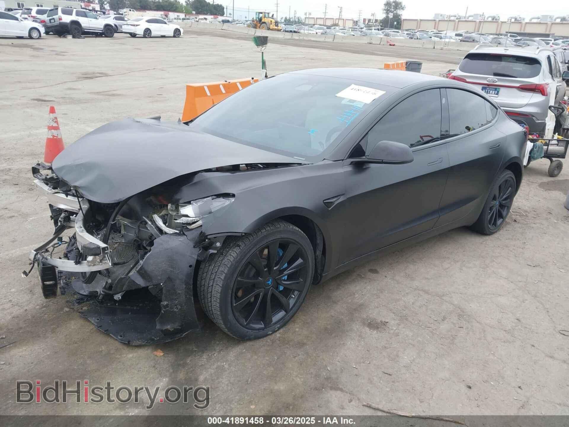 2019 TESLA MODEL 3 - VIN: 5YJ3E1EA8KF538083 - Фото 2