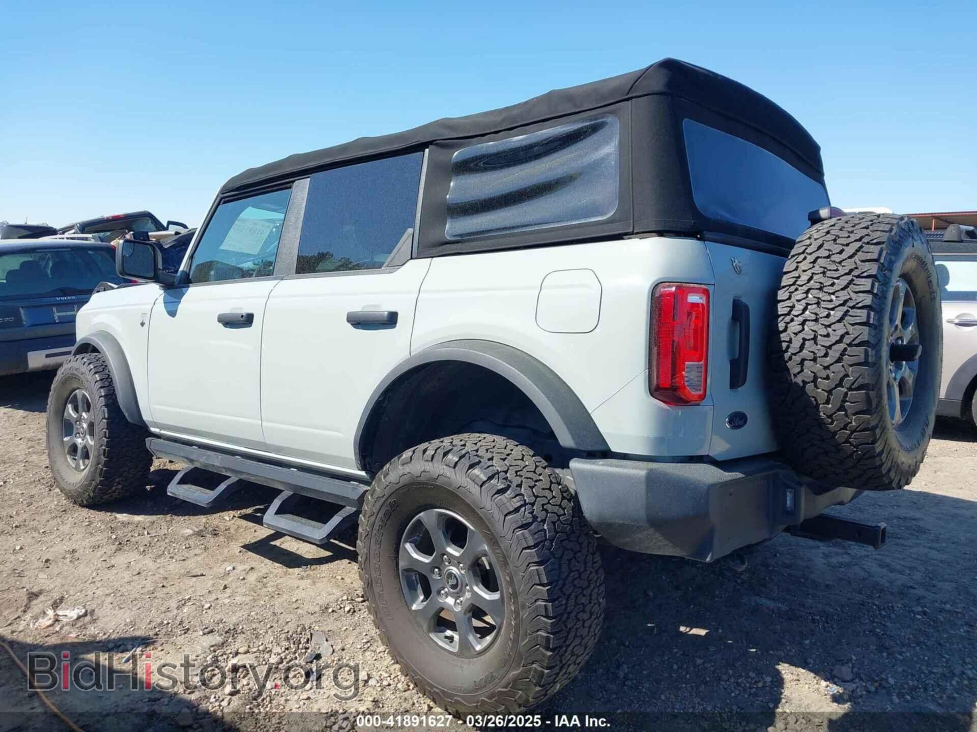 2021 FORD BRONCO - VIN: 1FMDE5BHXMLA84119 - Фото 3