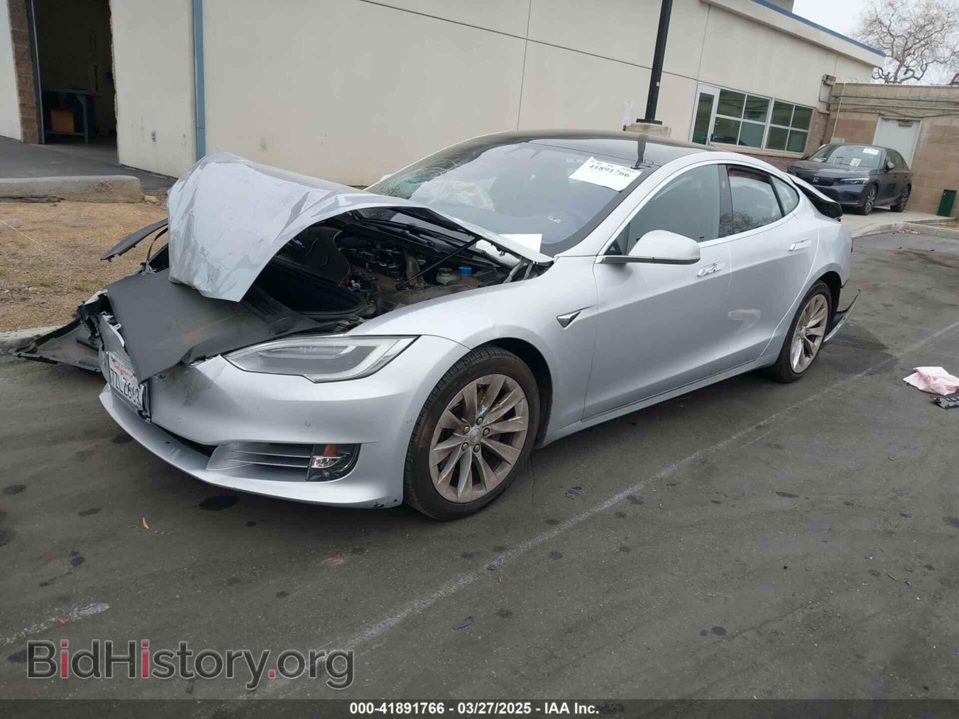 2017 TESLA MODEL S - VIN: 5YJSA1E17HF189627 - Фото 2