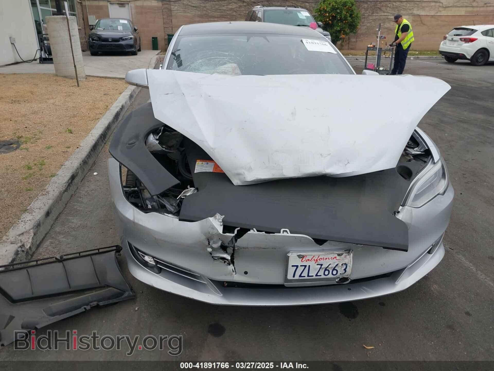 2017 TESLA MODEL S - VIN: 5YJSA1E17HF189627 - Фото 6