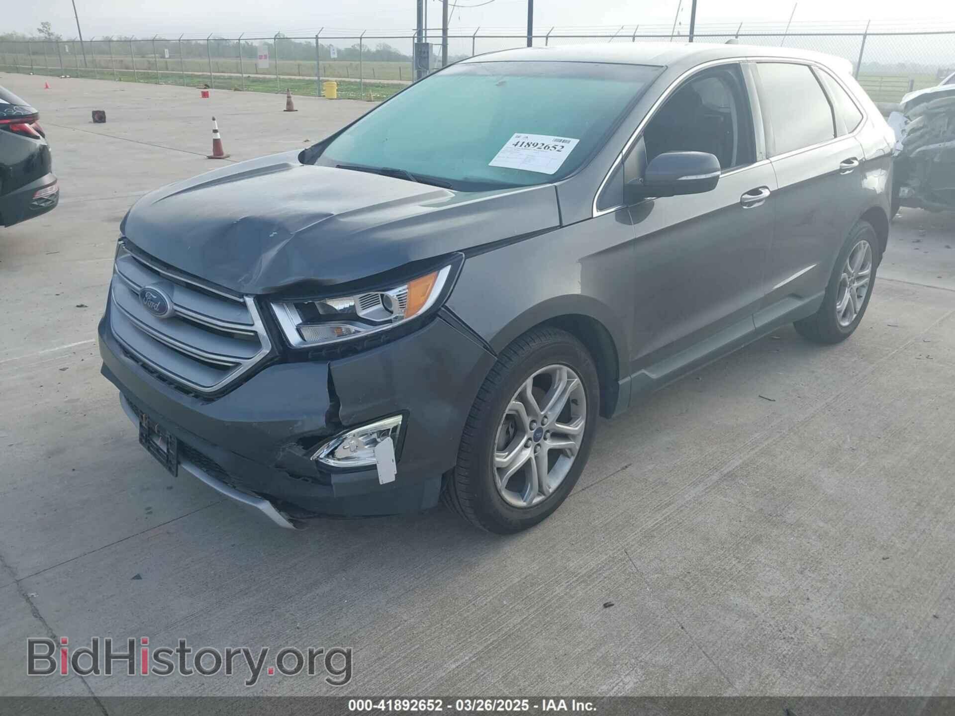 2015 FORD EDGE - VIN: 2FMTK3K91FBB28657 - Фото 2