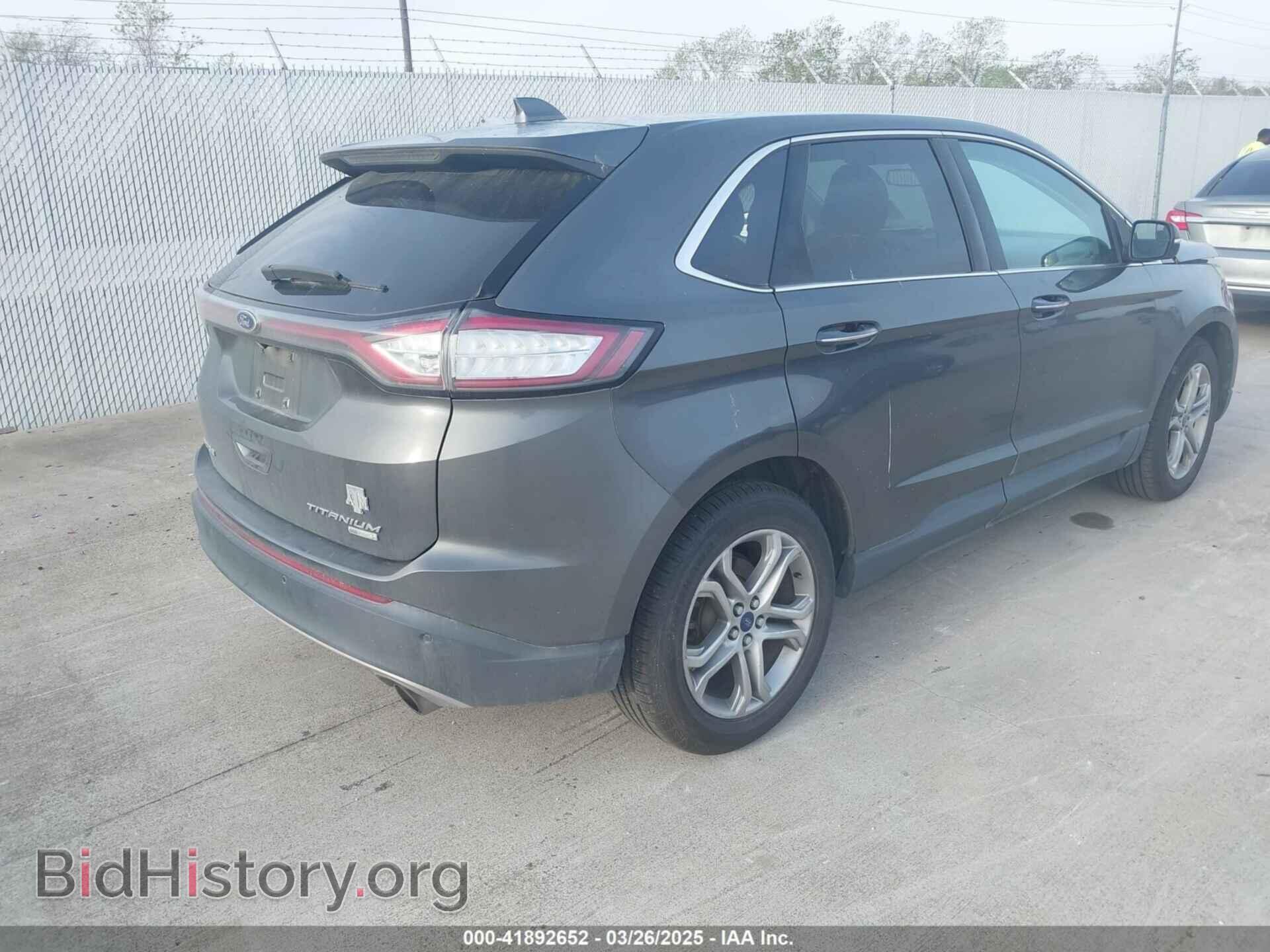 2015 FORD EDGE - VIN: 2FMTK3K91FBB28657 - Фото 4