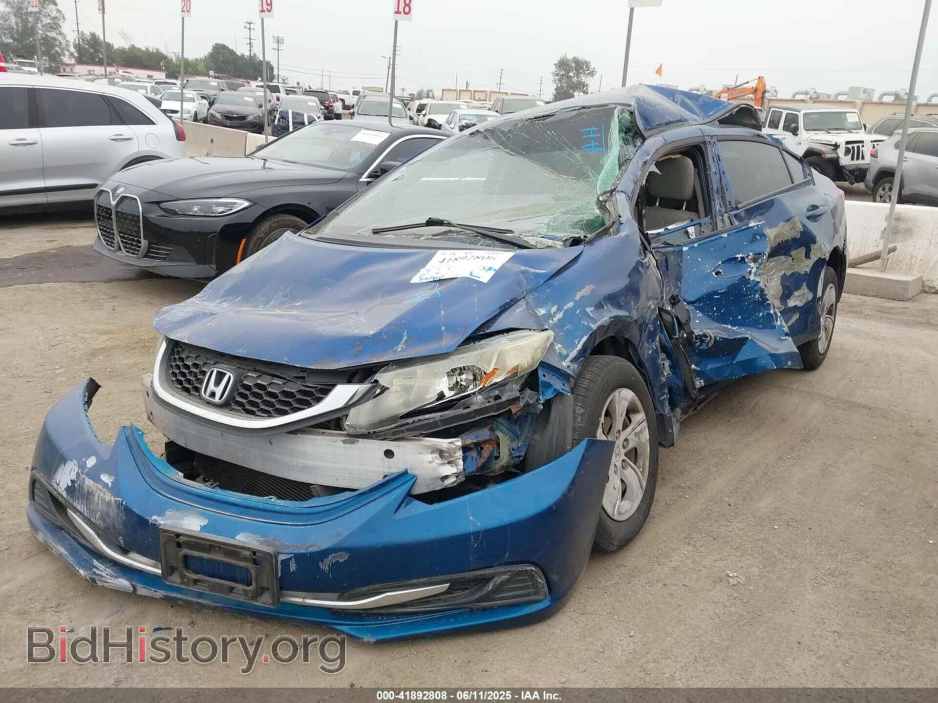 2013 HONDA CIVIC - VIN: 19XFB2F5XDE213439 - Фото 2