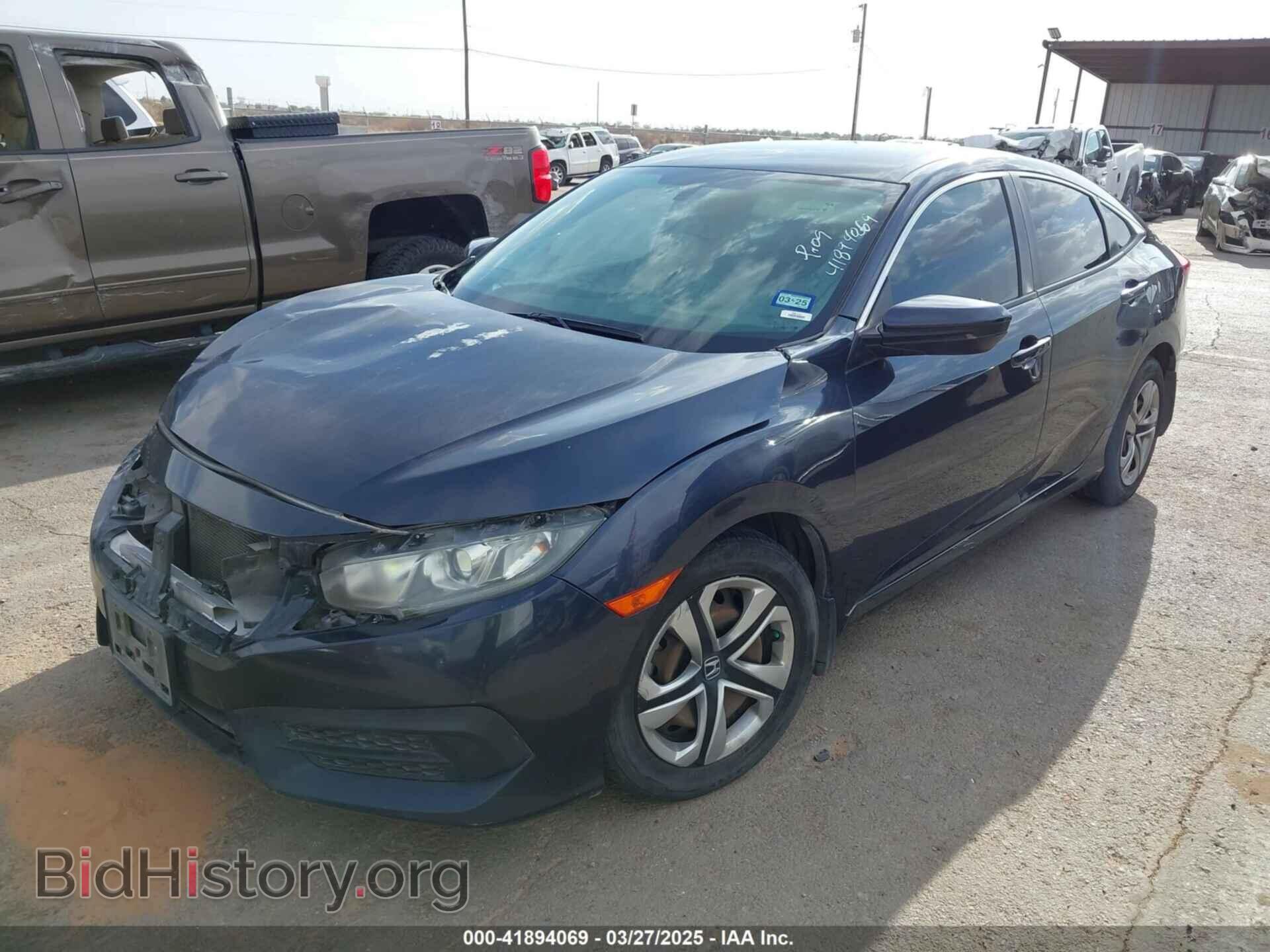 2016 HONDA CIVIC - VIN: 19XFC2F50GE011386 - Фото 2