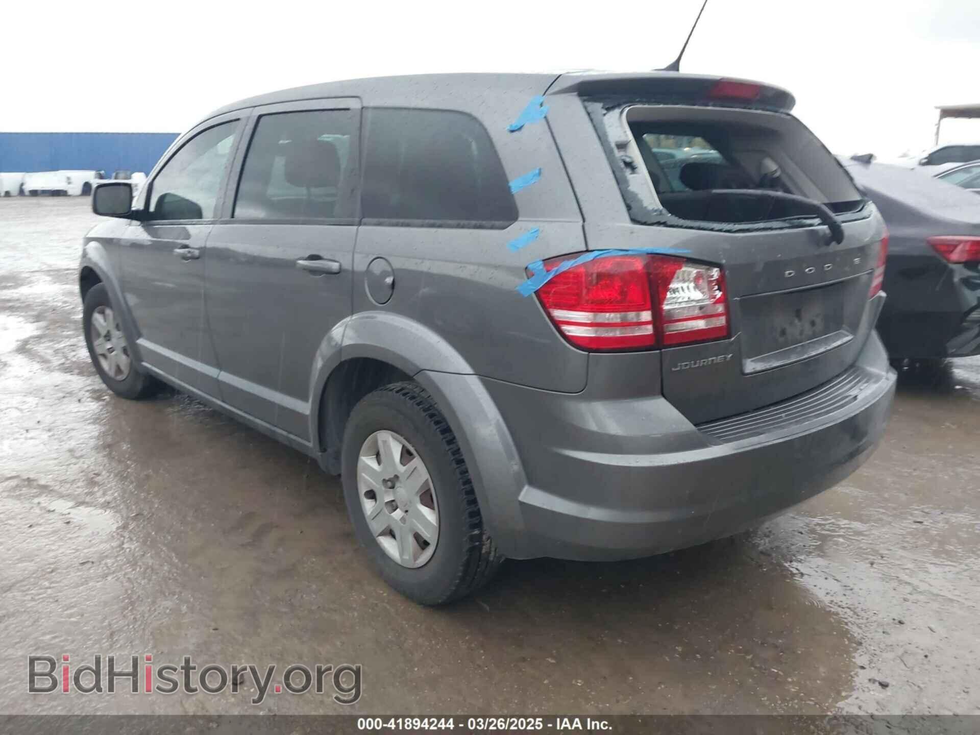 2012 DODGE JOURNEY - VIN: 3C4PDCAB4CT390452 - Фото 3