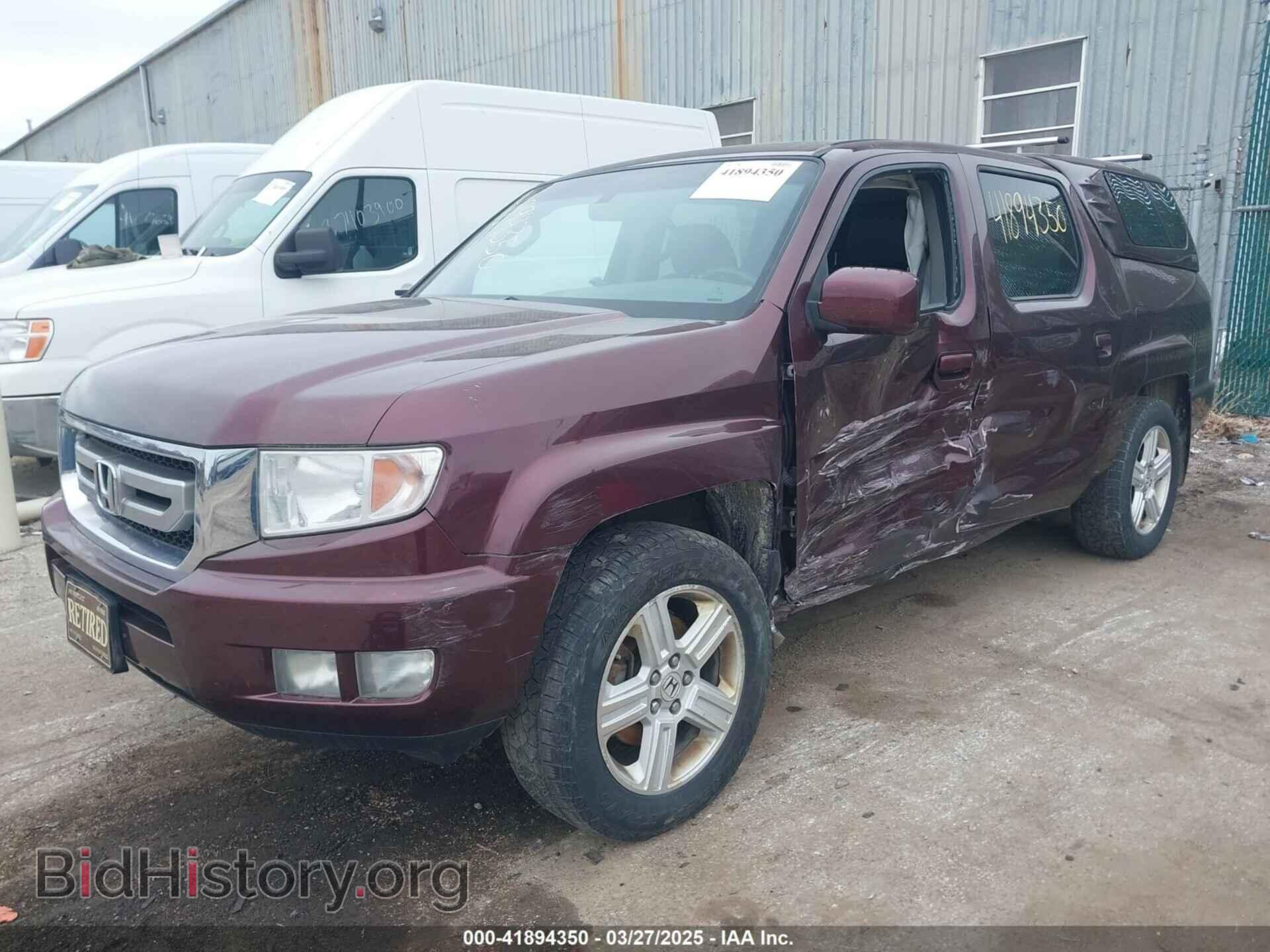 2011 HONDA RIDGELINE - VIN: 5FPYK1F51BB007959 - Фото 2