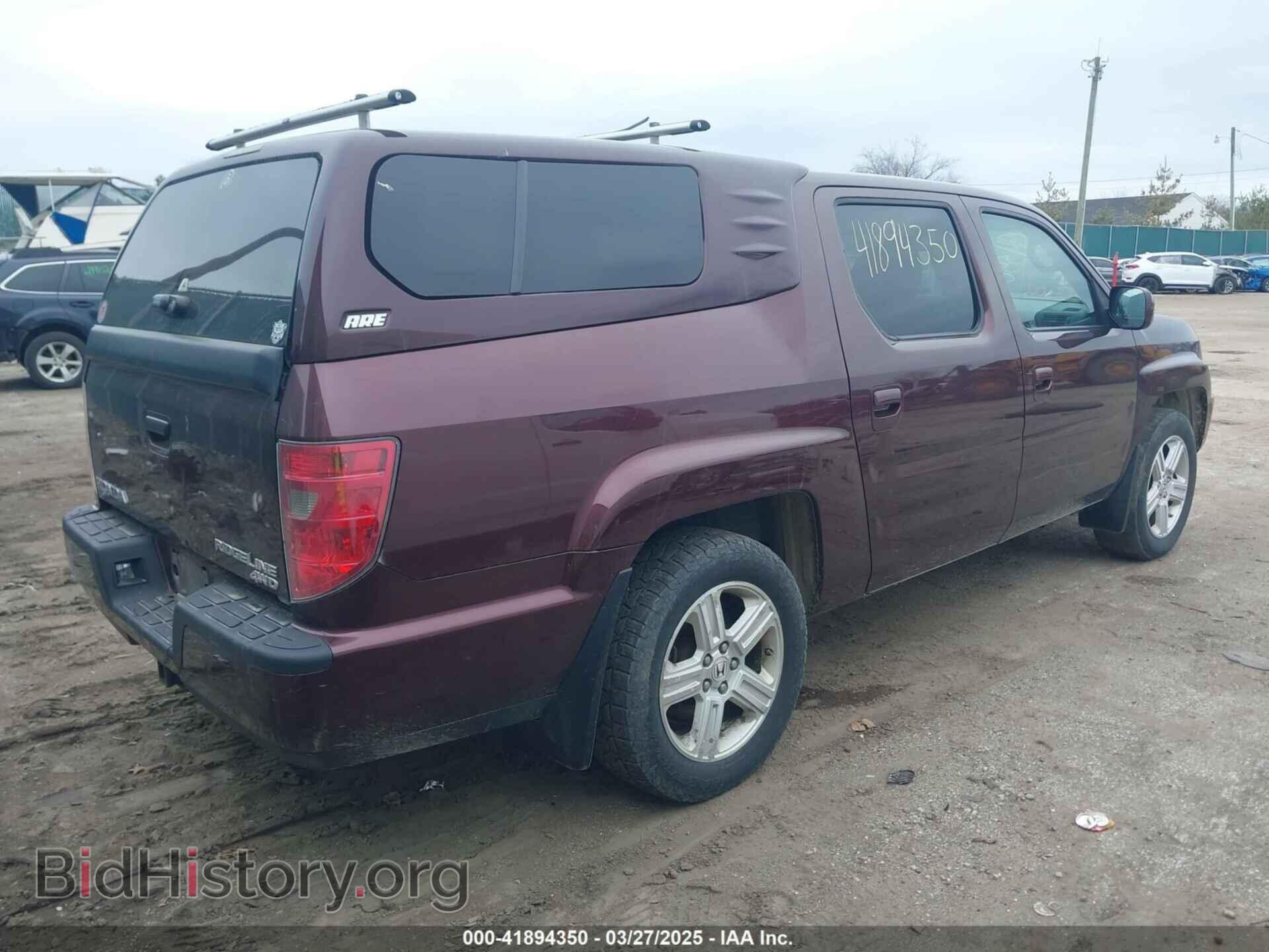 2011 HONDA RIDGELINE - VIN: 5FPYK1F51BB007959 - Фото 4