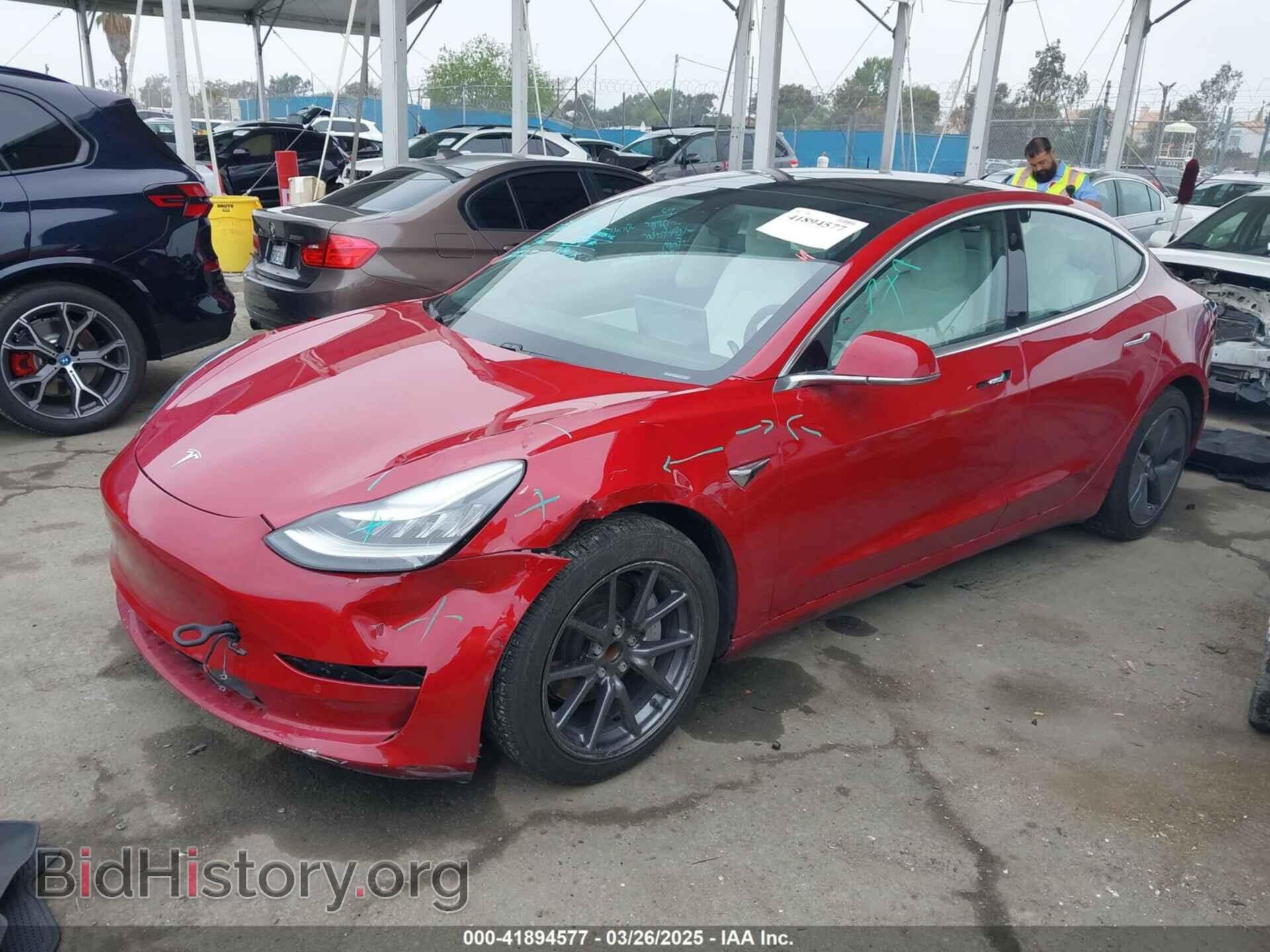 2019 TESLA MODEL 3 - VIN: 5YJ3E1EA6KF486002 - Фото 2
