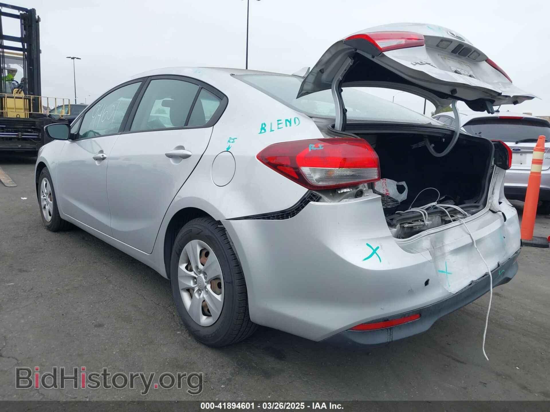 2017 KIA FORTE - VIN: 3KPFK4A74HE100015 - Фото 3