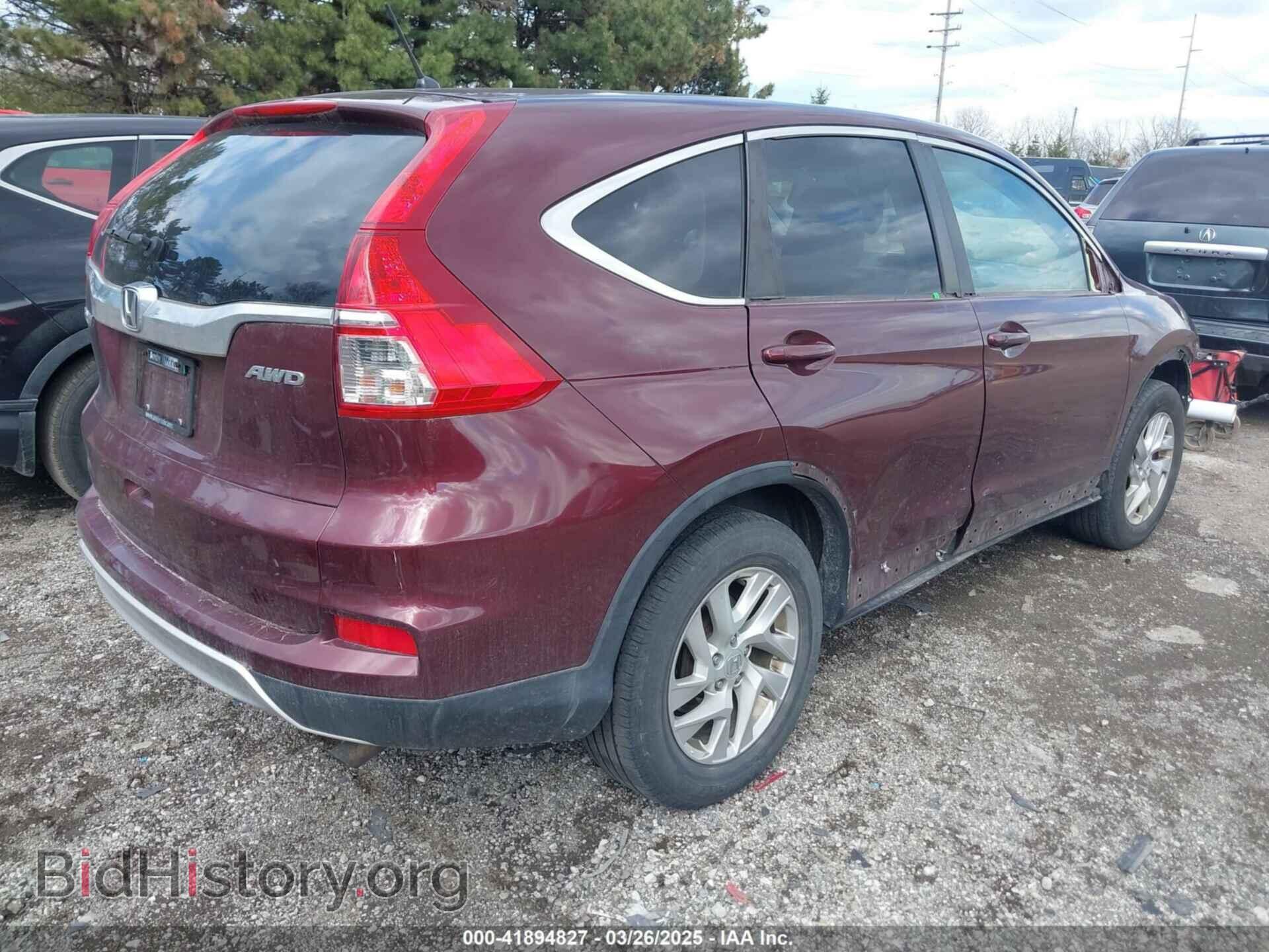 2016 HONDA CR-V - VIN: 5J6RM4H58GL096501 - Фото 4
