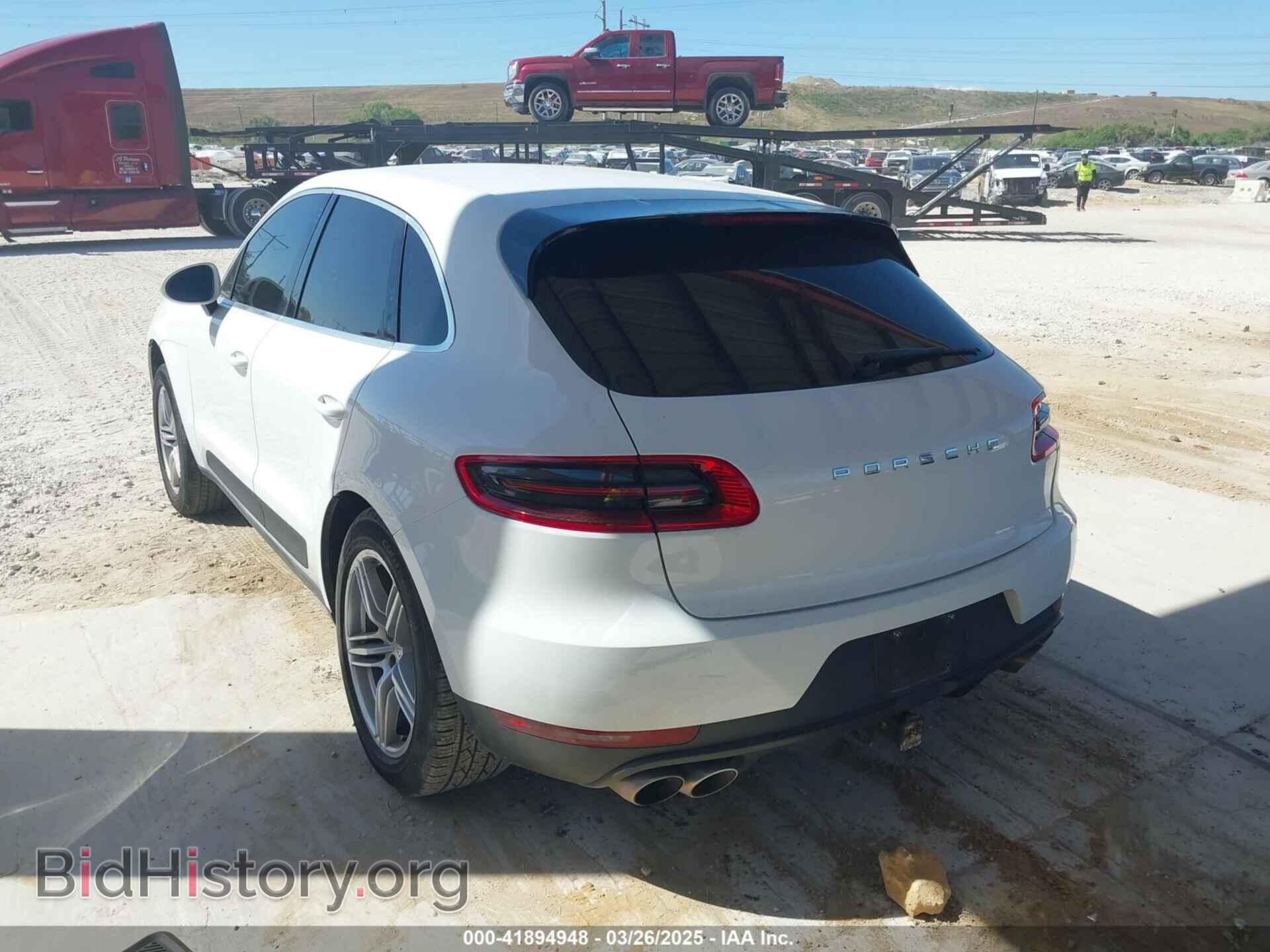 2016 PORSCHE MACAN - VIN: WP1AB2A57GLB54166 - Фото 3