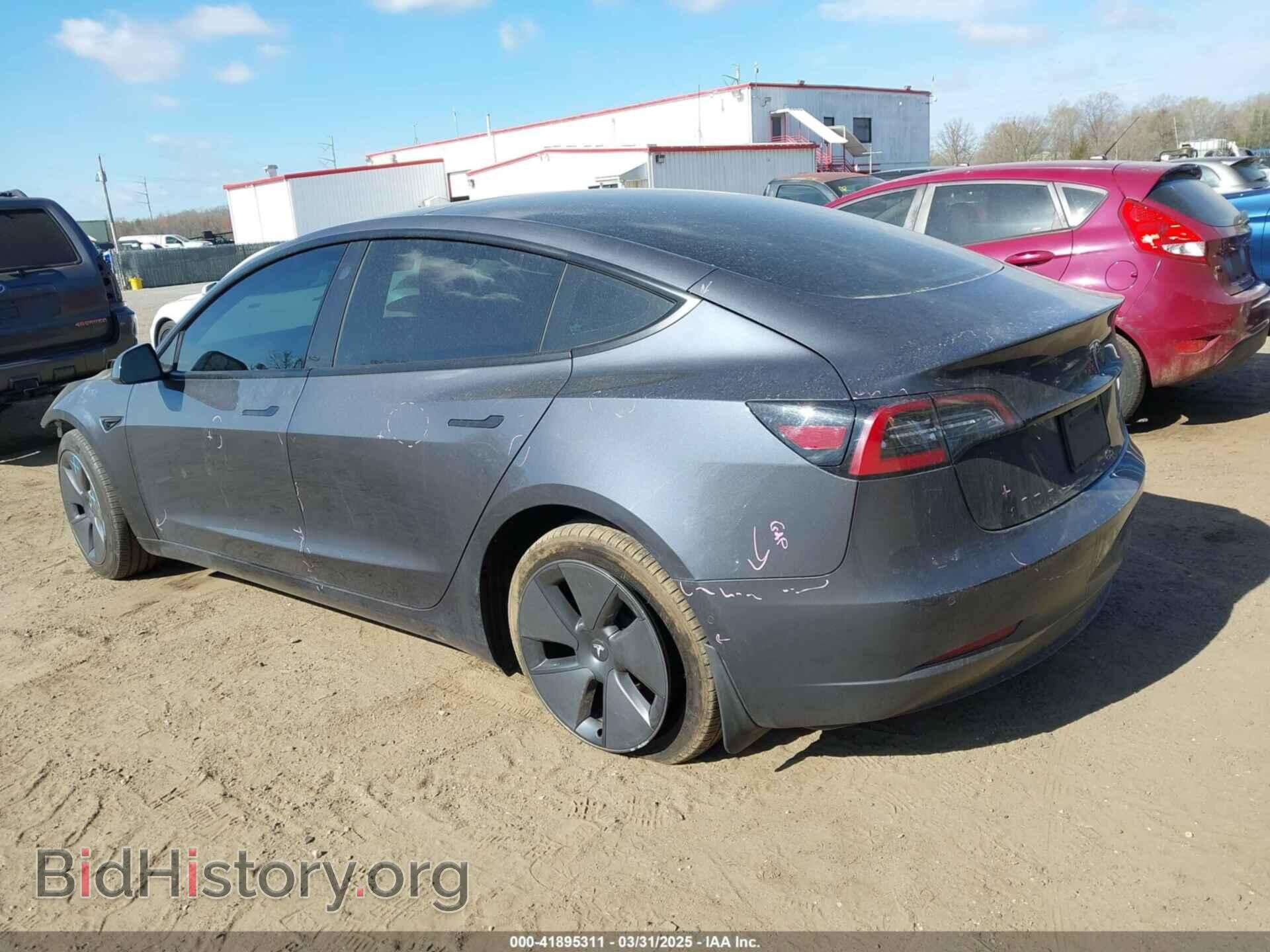 2021 TESLA MODEL 3 - VIN: 5YJ3E1EB7MF050917 - Фото 3
