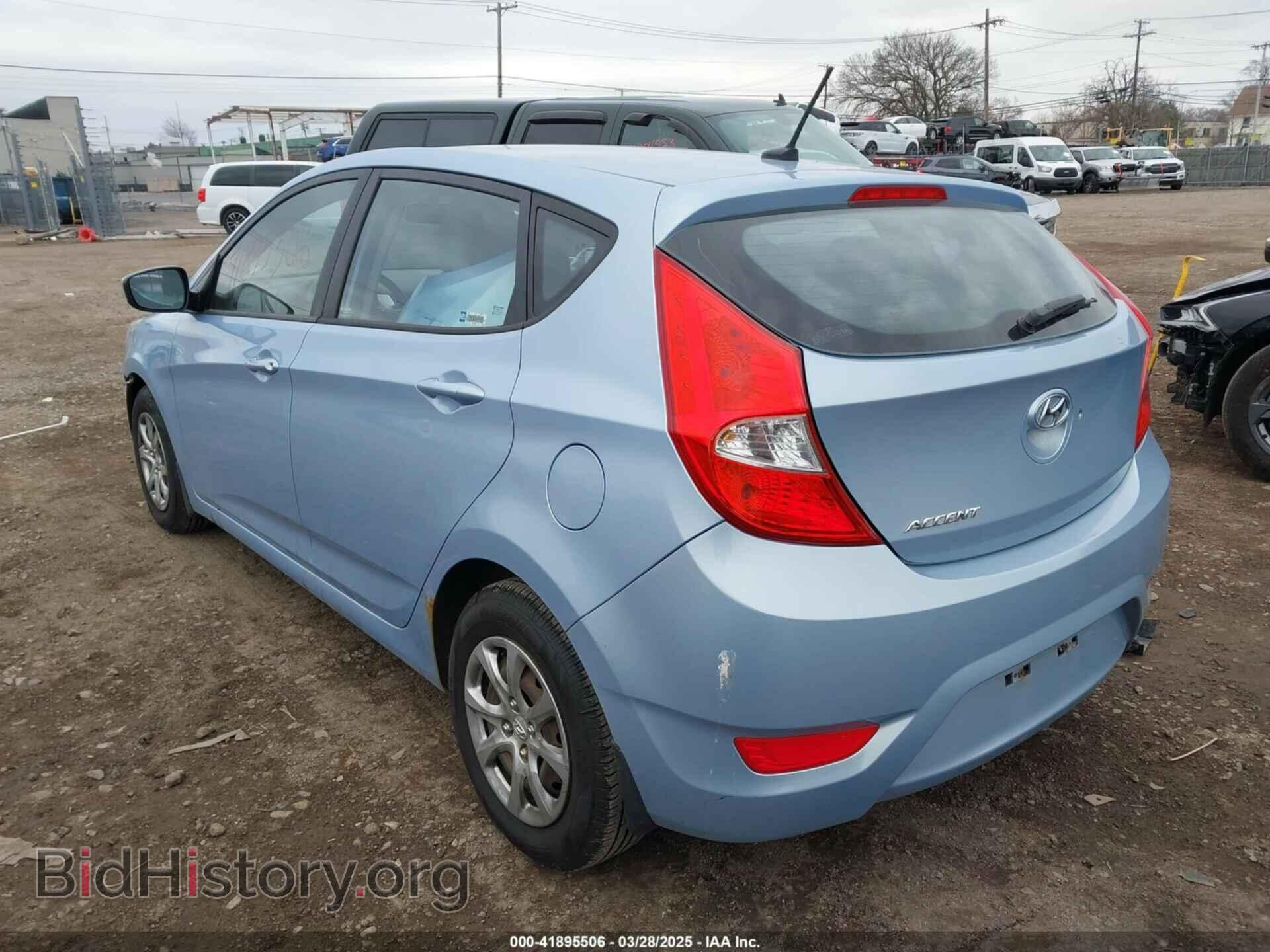2013 HYUNDAI ACCENT - VIN: KMHCT5AE8DU073123 - Фото 3
