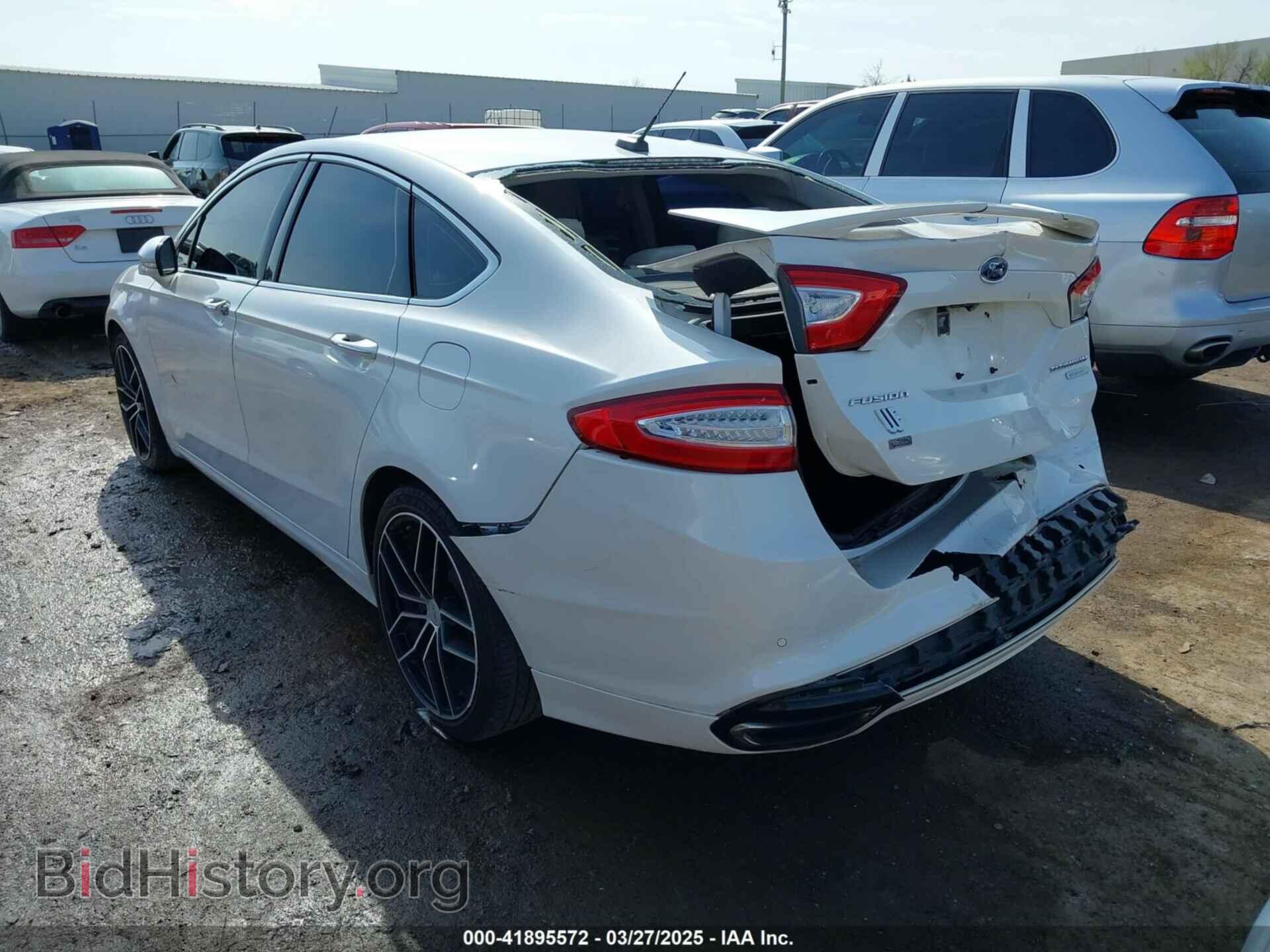 2014 FORD FUSION - VIN: 3FA6P0K9XER201225 - Фото 3