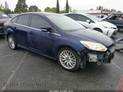 2012 Ford FOCUS SEL, blue — VIN 1FAHP3H20CL149796, IAAI