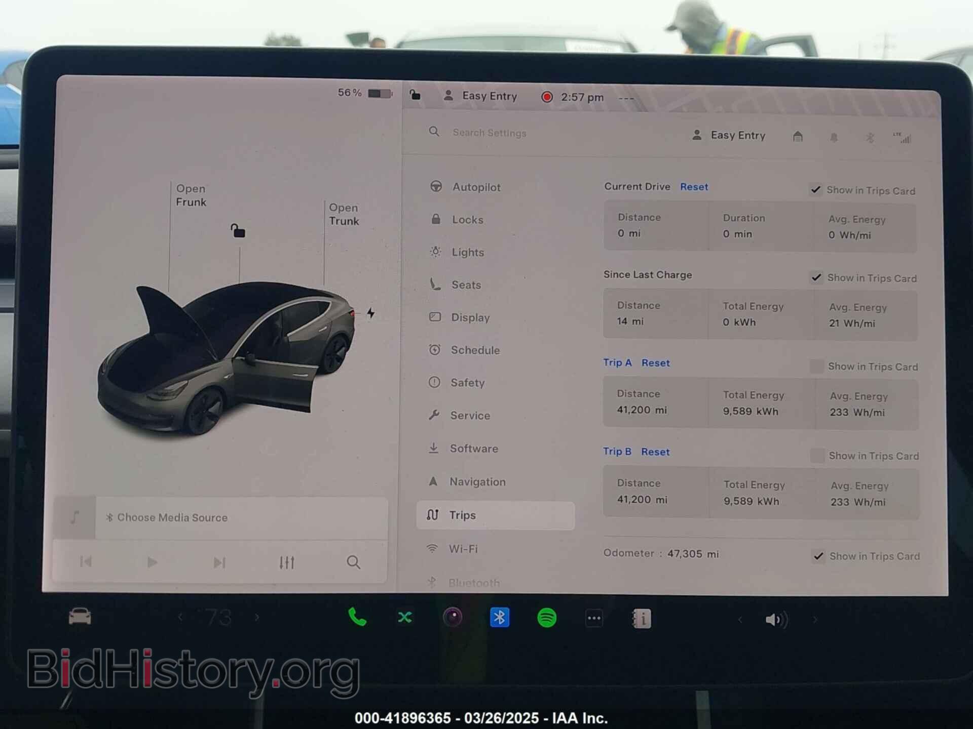 2019 TESLA MODEL 3 - VIN: 5YJ3E1EA2KF400197 - Фото 7