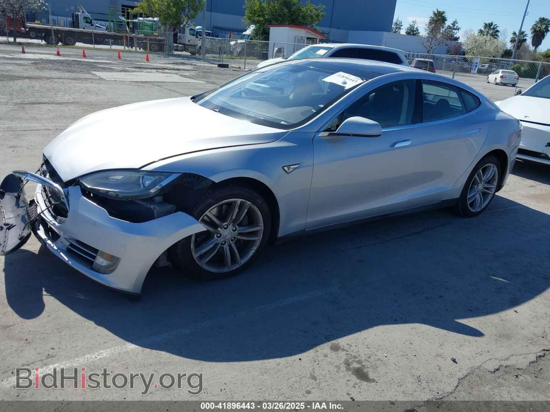 2014 TESLA MODEL S - VIN: 5YJSA1H17EFP43546 - Фото 2