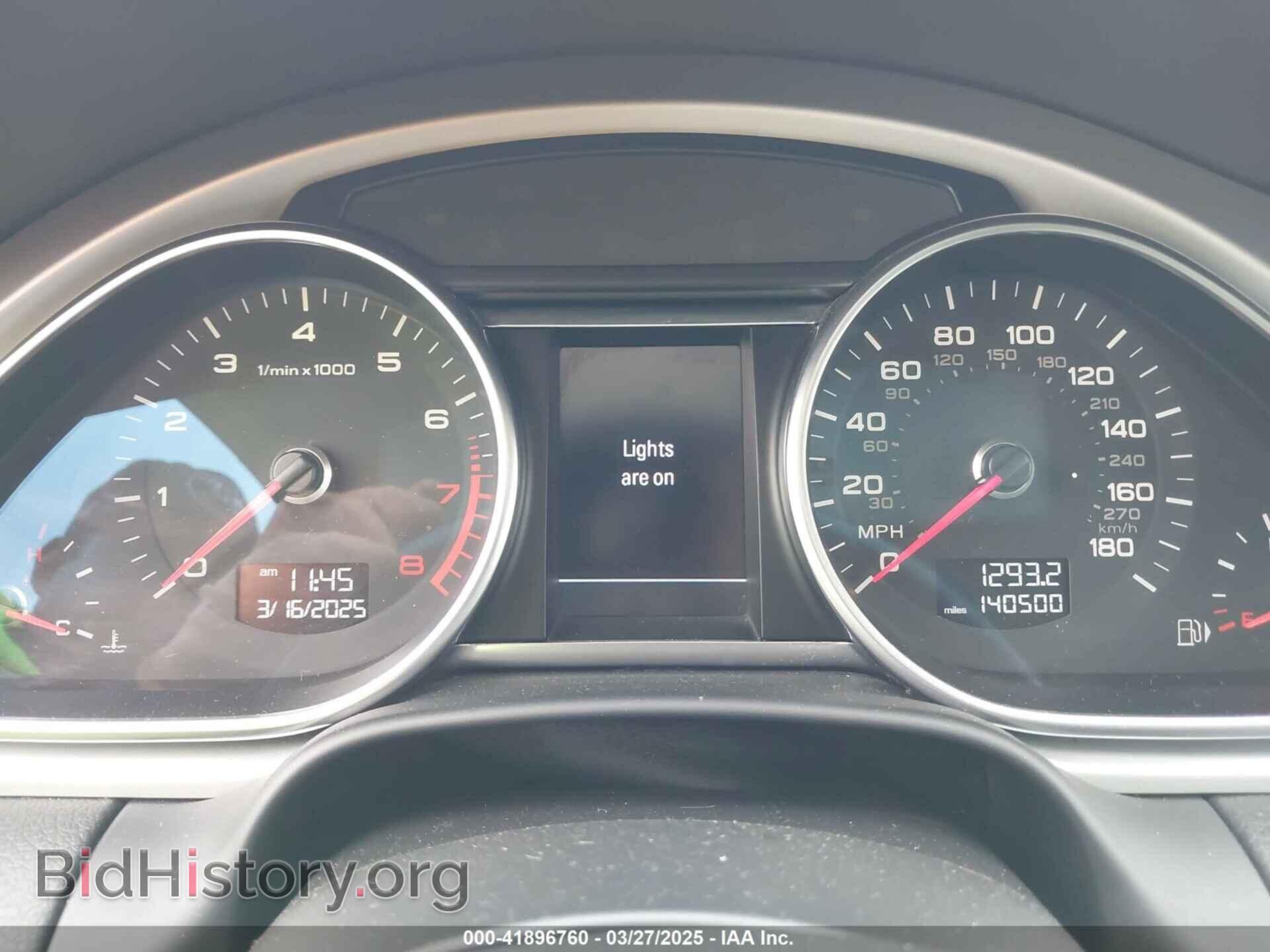 2012 AUDI Q7 - VIN: WA1LGAFEXCD004436 - Фото 7