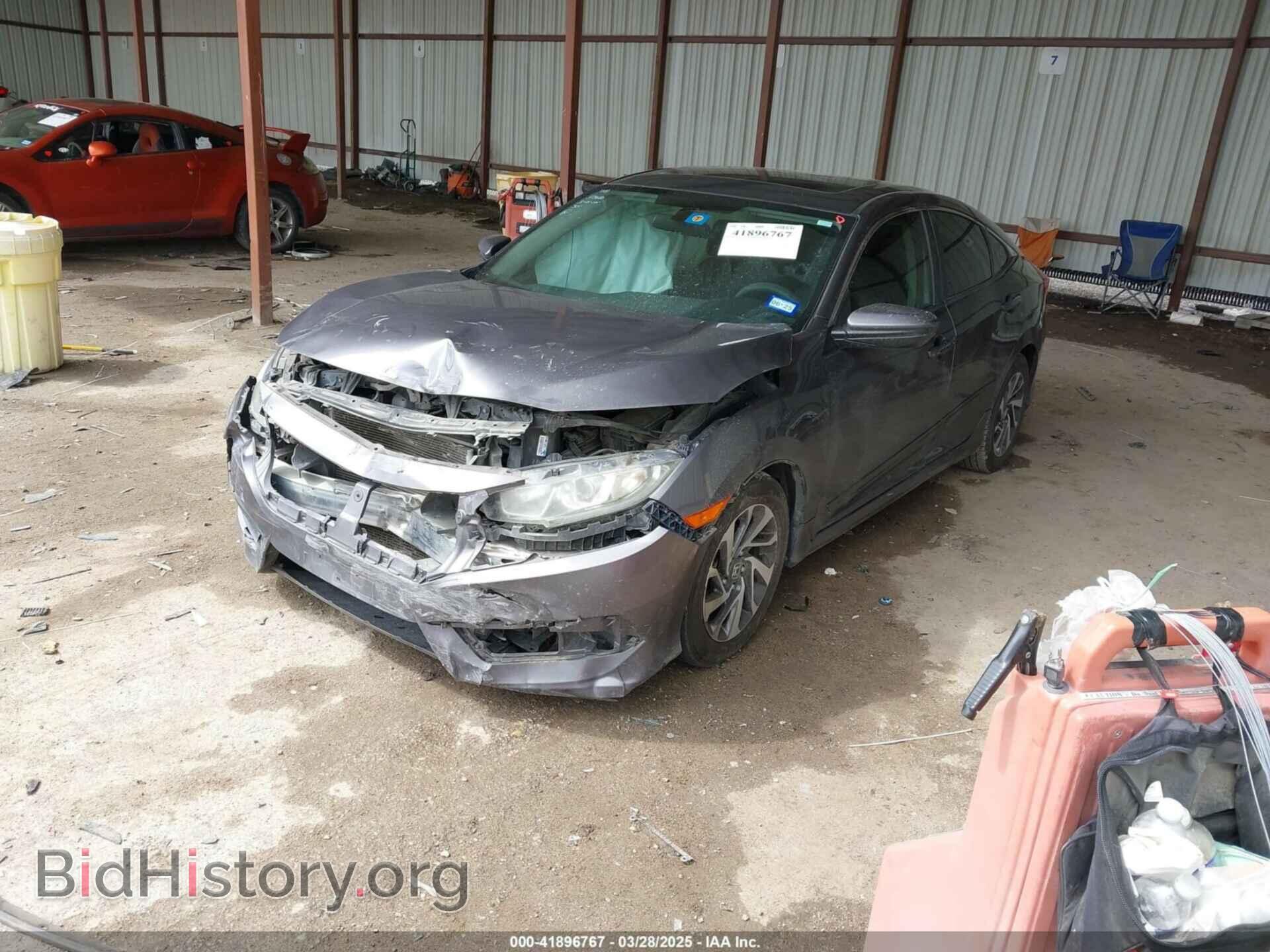 2016 HONDA CIVIC - VIN: 19XFC2F75GE081449 - Фото 2