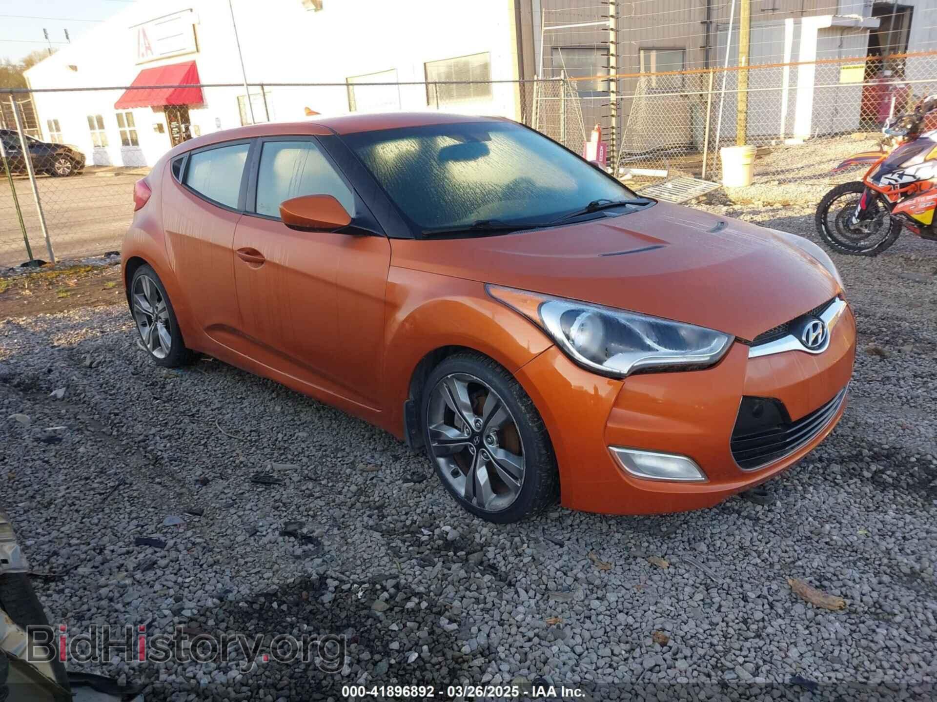 Photo KMHTC6AD5CU044657 - HYUNDAI VELOSTER 2012
