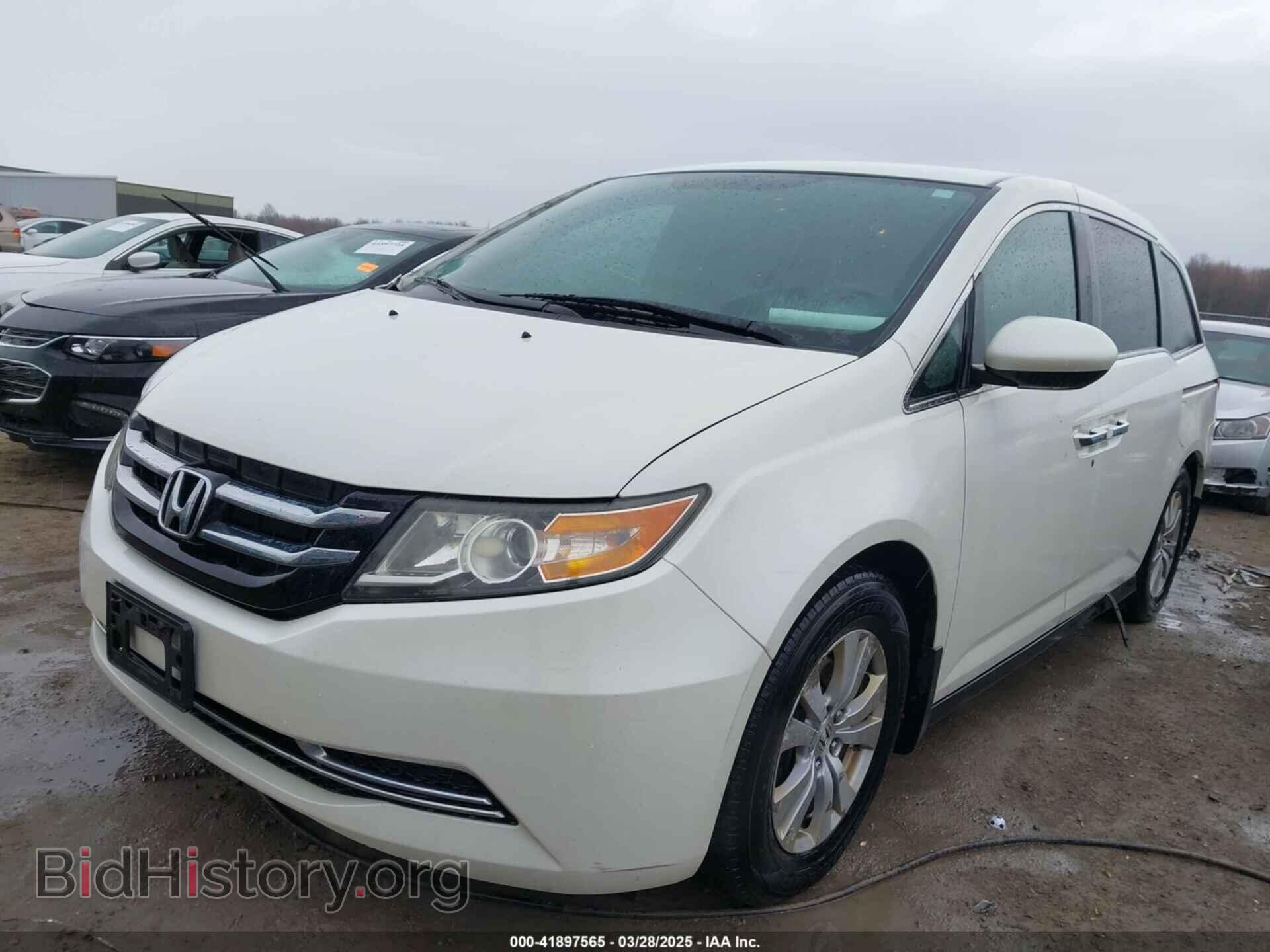 2015 HONDA ODYSSEY - VIN: 5FNRL5H49FB007350 - Фото 2
