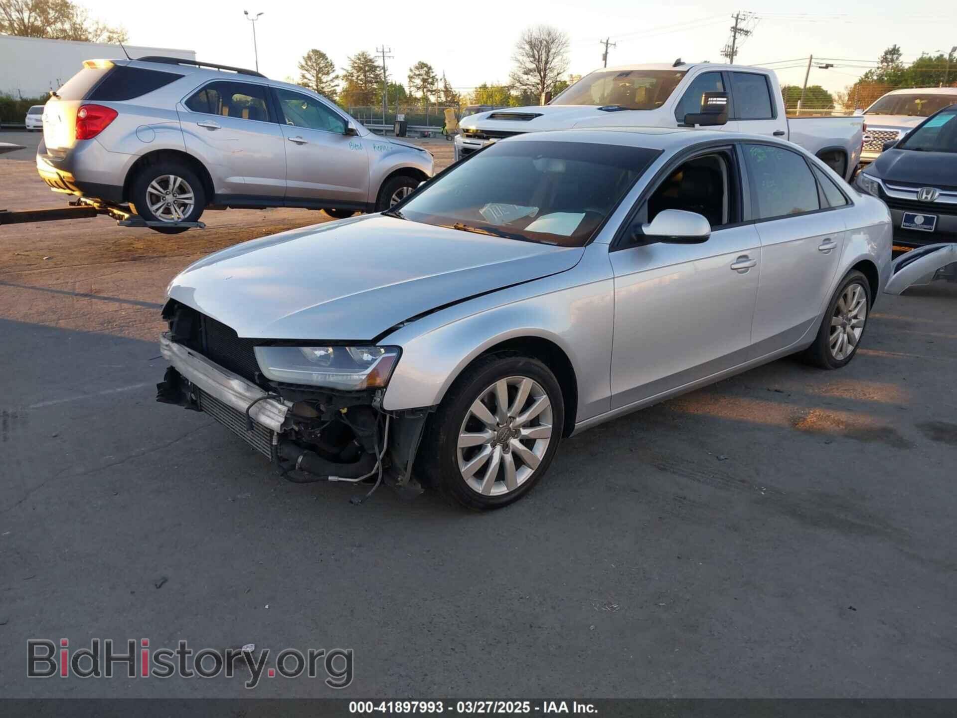 2013 AUDI A4 - VIN: WAUAFAFL2DN021089 - Фото 2