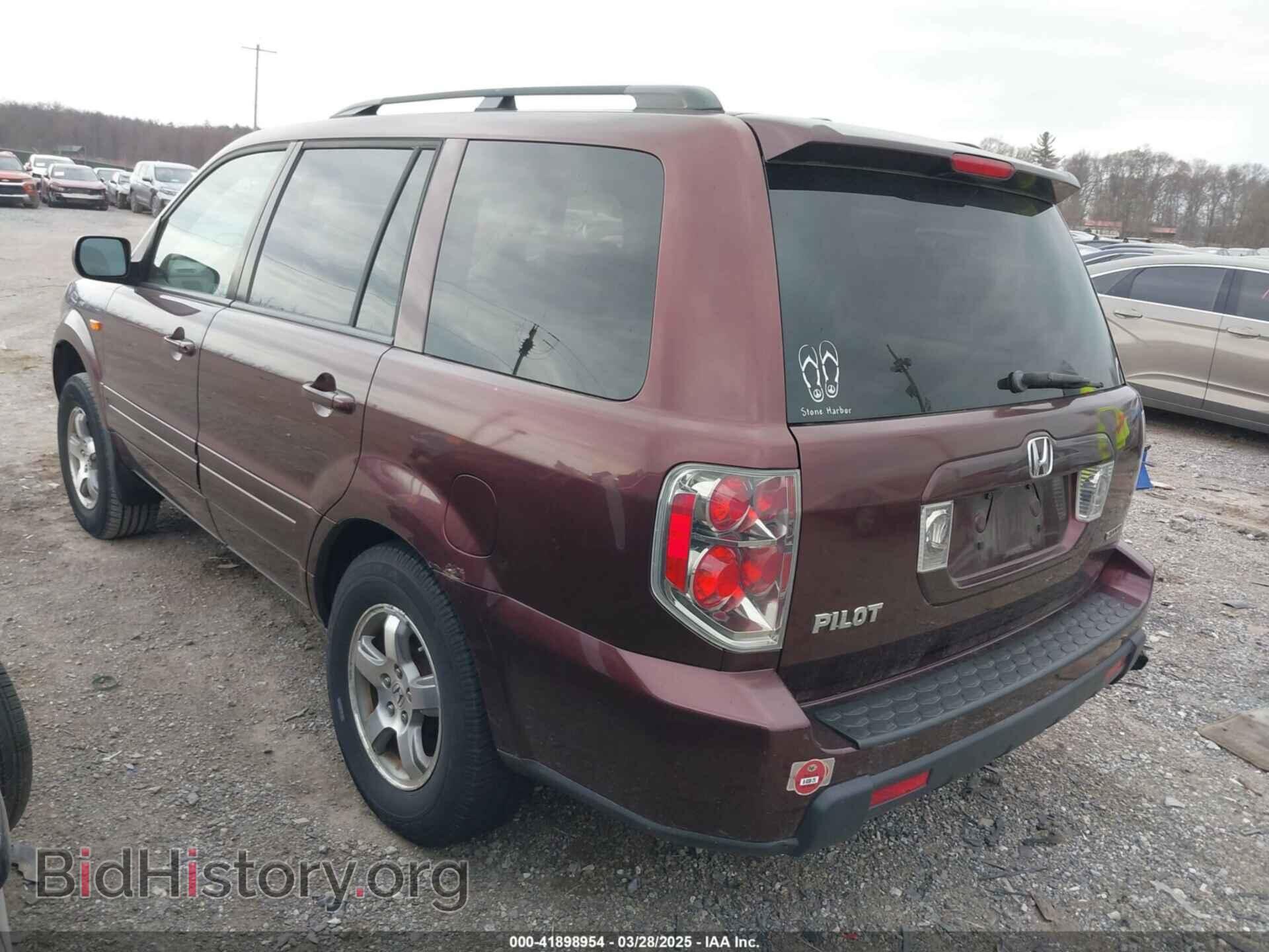 2007 HONDA PILOT - VIN: 2HKYF18687H512182 - Фото 3