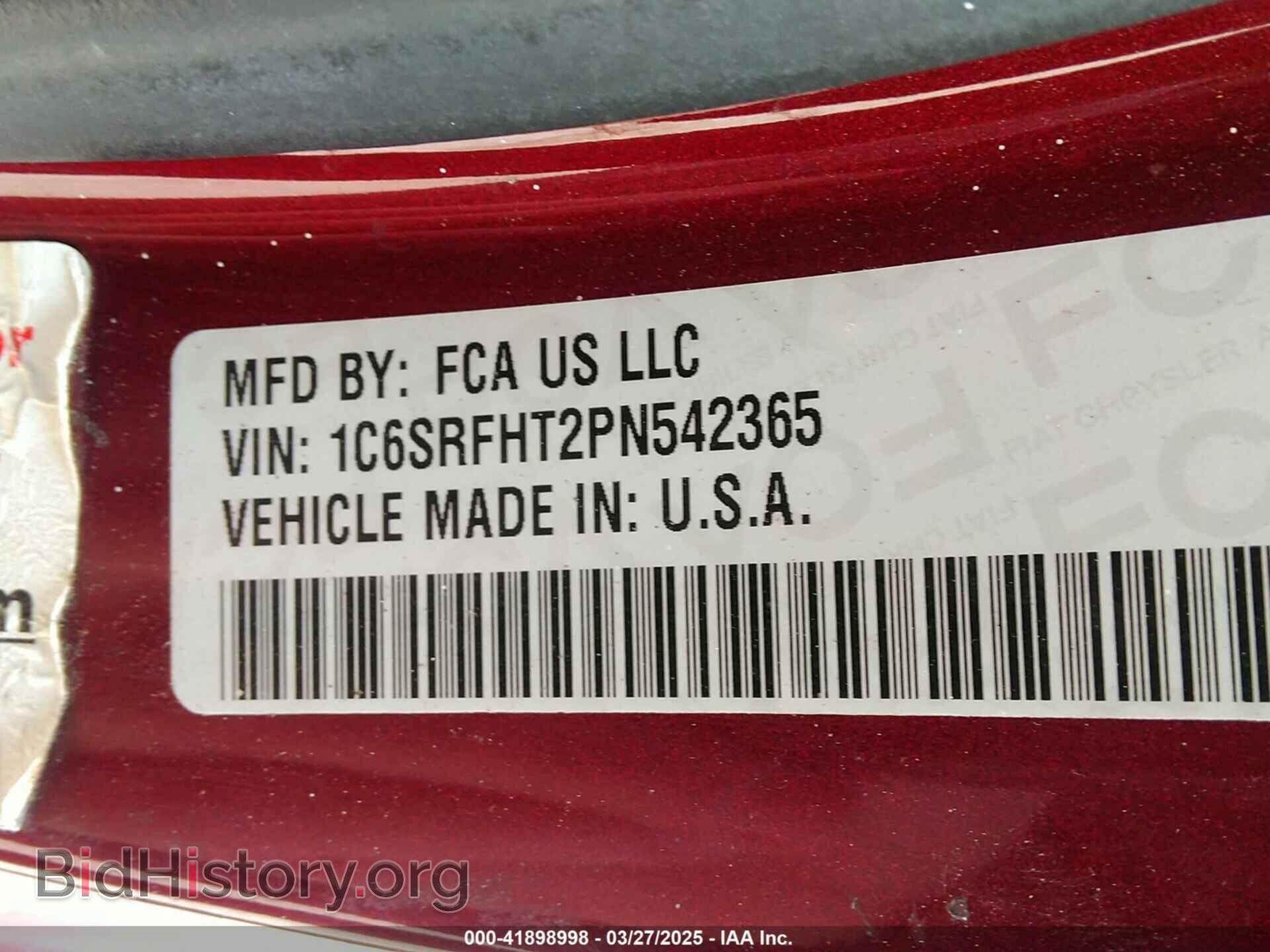 2023 RAM 1500 - VIN: 1C6SRFHT2PN542365 - Фото 9