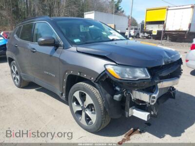 2020 Jeep COMPASS Latitude 4X4, серый — VIN 3C4NJDBB3LT148966, IAAI