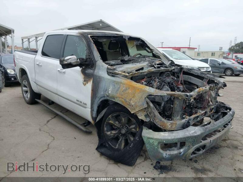 2022 RAM 1500 Limited 4X4 5'7 Box (VIN 1C6SRFHM3NN101740) — photo 1 of 11, IAAI, damage: engine burn