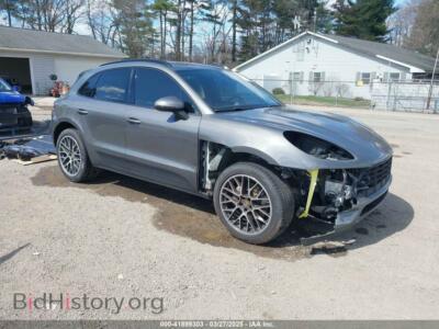 2018 Porsche MACAN Sport Edition, gray — VIN WP1AA2A52JLB11042, IAAI