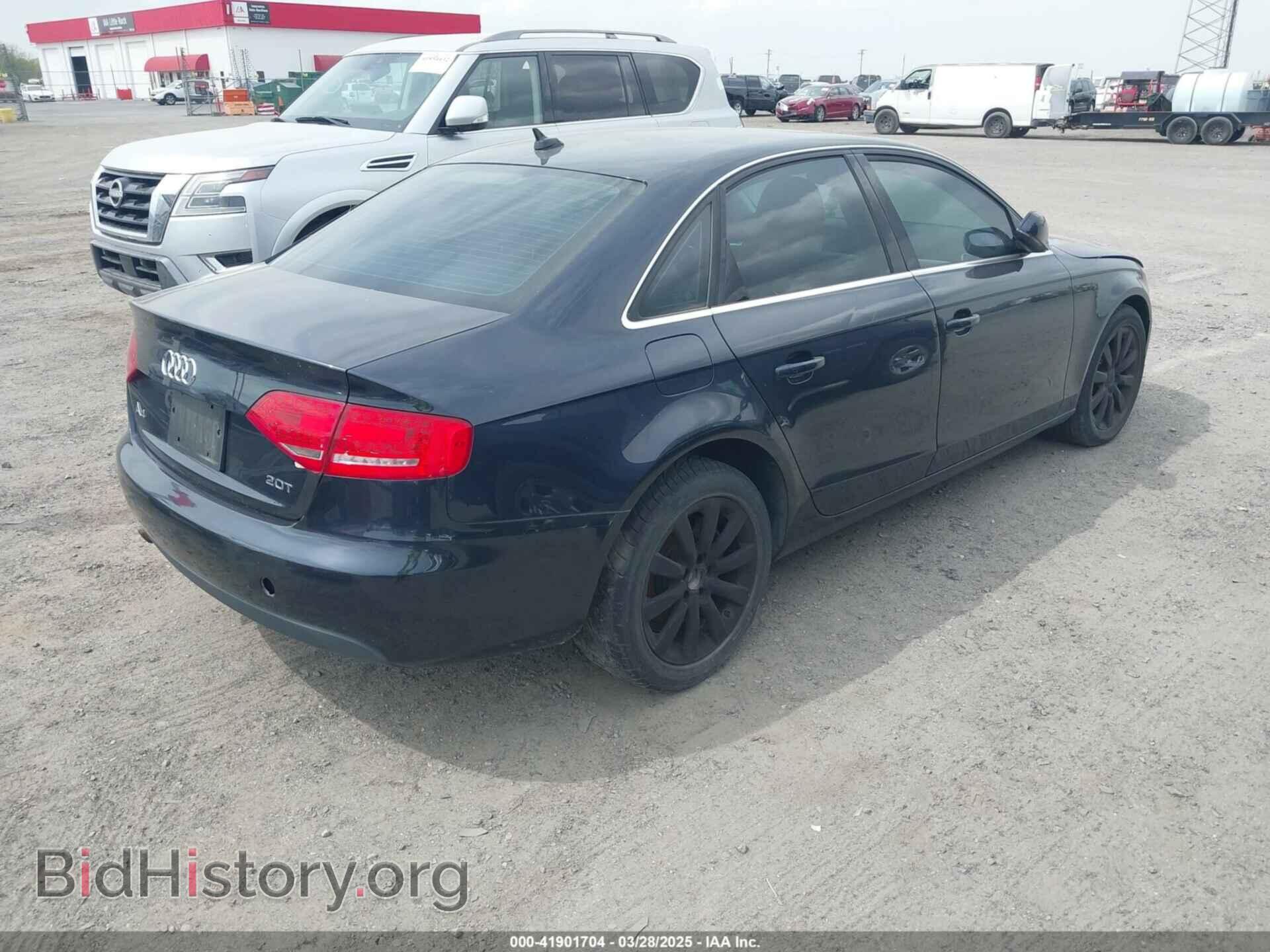 2012 AUDI A4 - VIN: WAUAFAFL3CN019768 - Фото 4