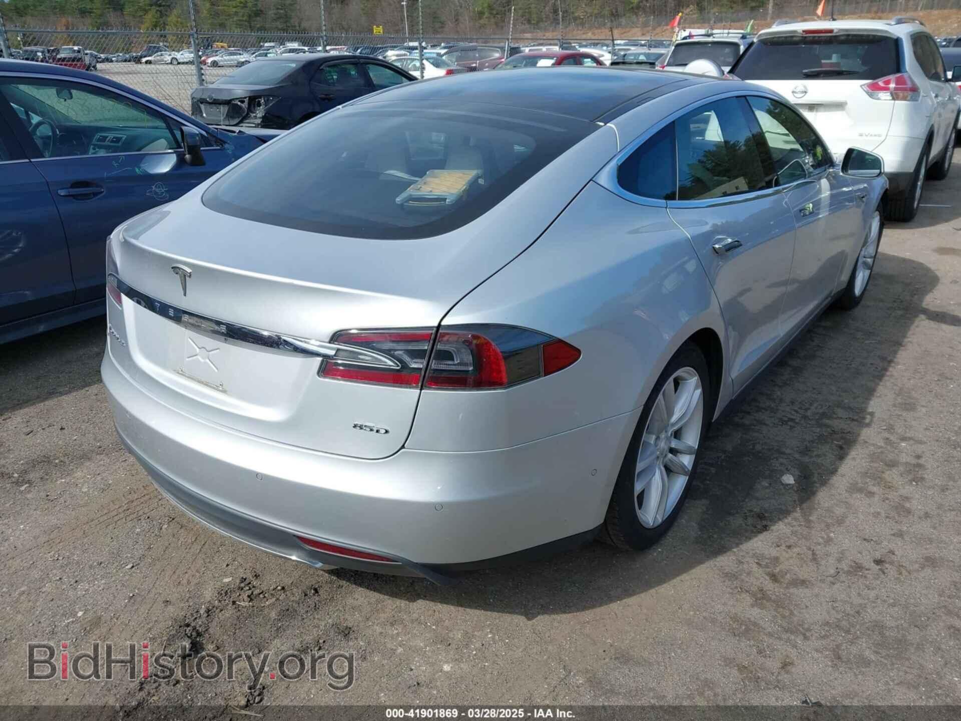 2015 TESLA MODEL S - VIN: 5YJSA1H2XFFP74493 - Photo 4