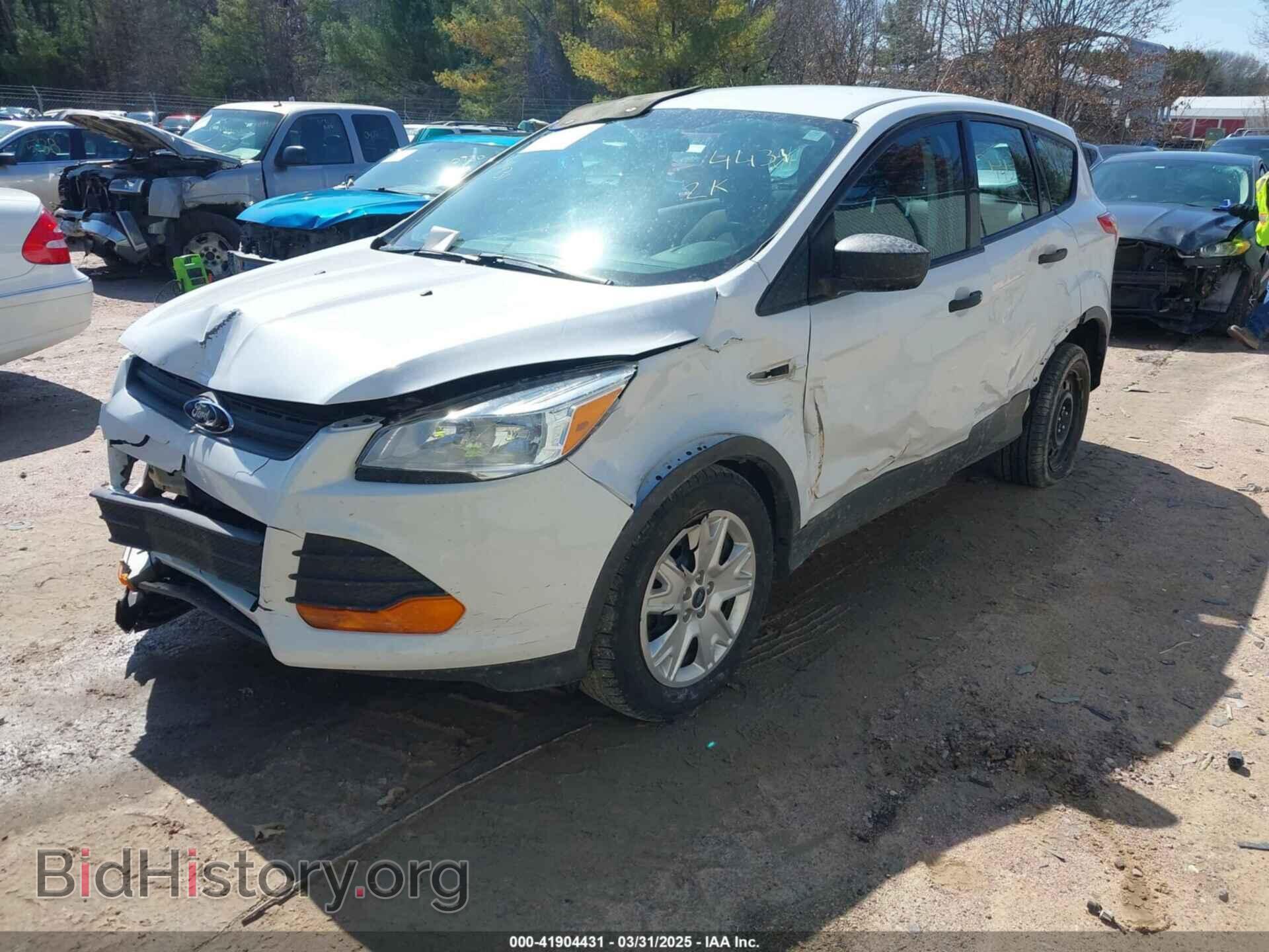 2014 FORD ESCAPE - VIN: 1FMCU0F77EUB46641 - Фото 2