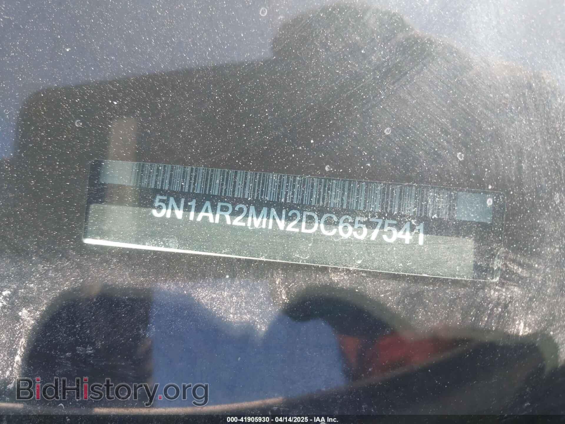 2013 NISSAN PATHFINDER - VIN: 5N1AR2MN2DC657541 - Фото 9