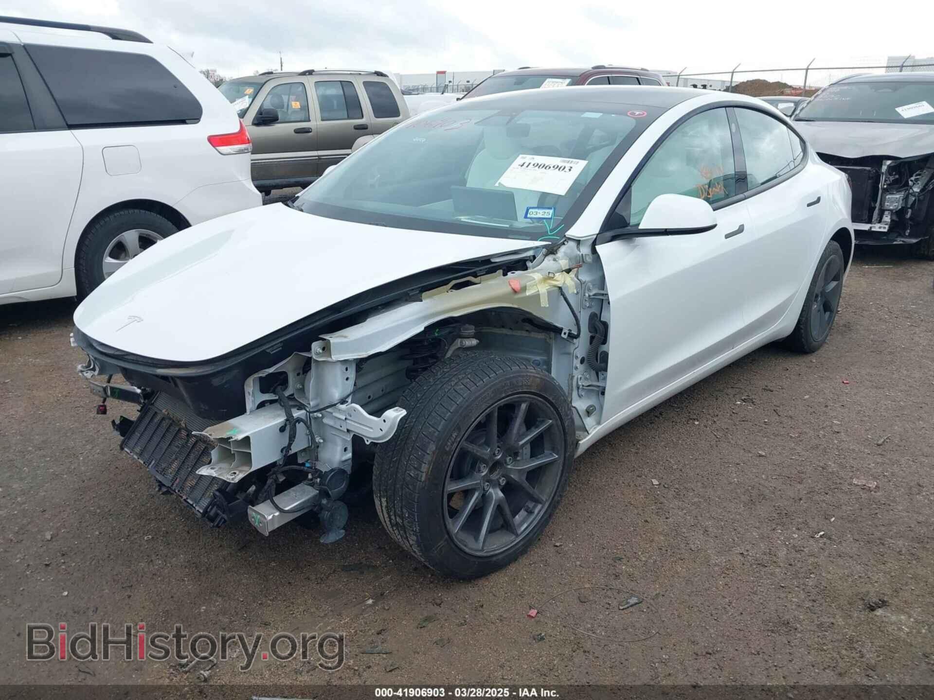 2021 TESLA MODEL 3 - VIN: 5YJ3E1EA1MF917302 - Photo 2