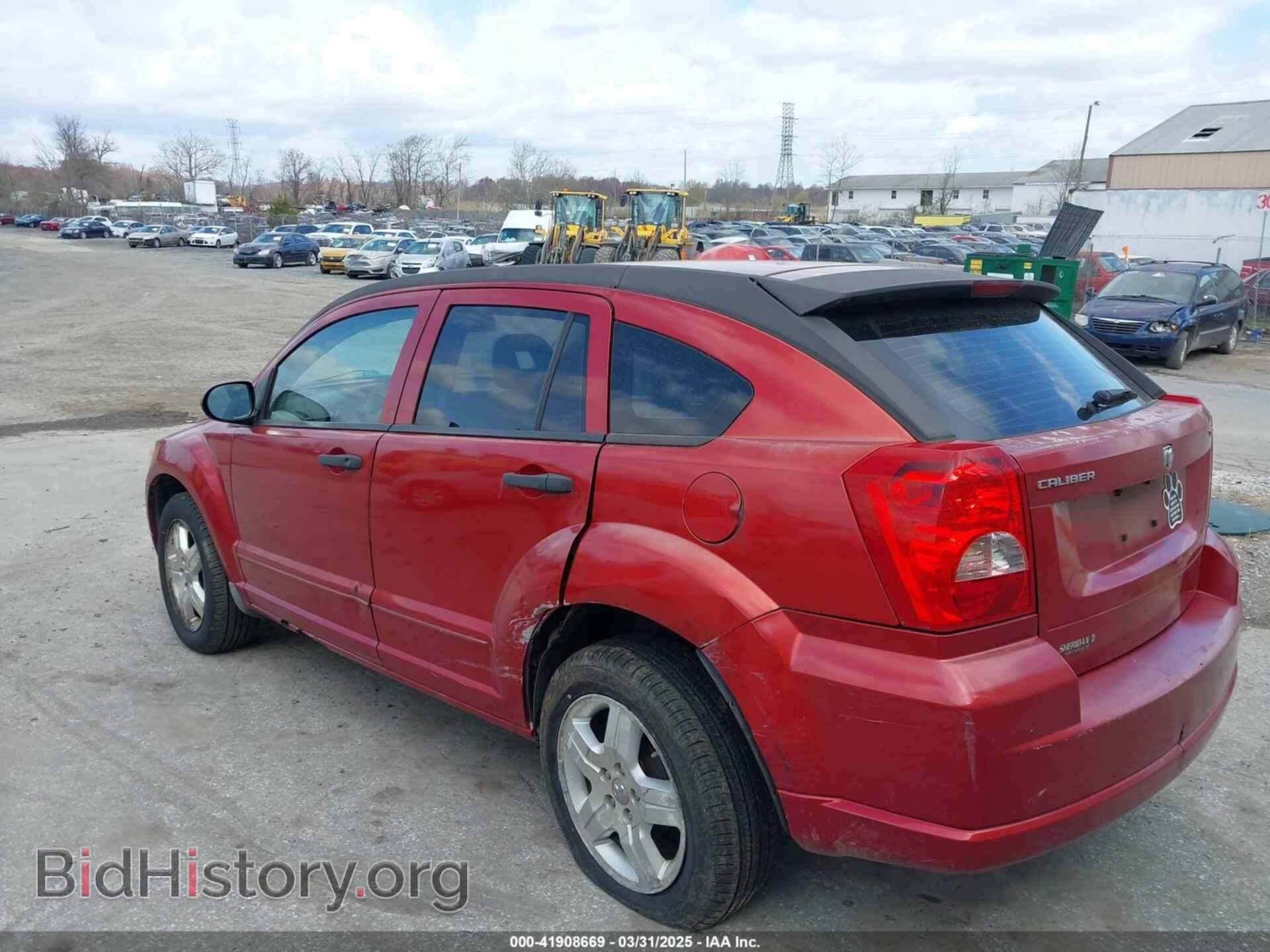 2007 DODGE CALIBER - VIN: 1B3HB48B07D351411 - Фото 3