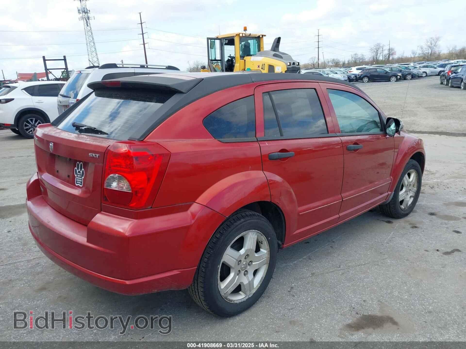 2007 DODGE CALIBER - VIN: 1B3HB48B07D351411 - Фото 4
