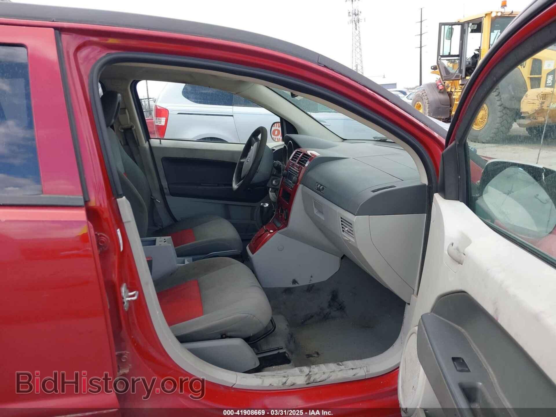 2007 DODGE CALIBER - VIN: 1B3HB48B07D351411 - Фото 5