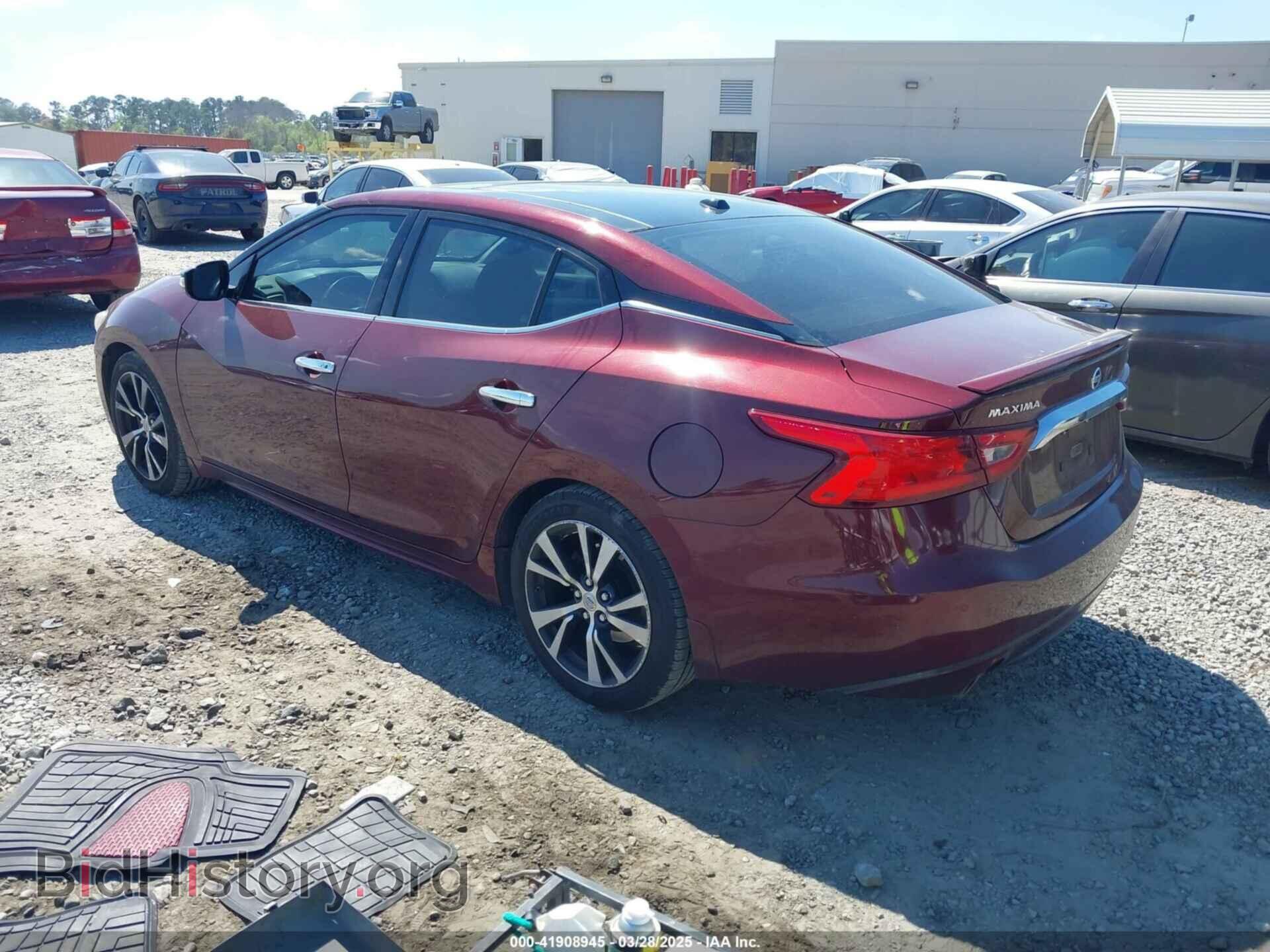 2016 NISSAN MAXIMA - VIN: 1N4AA6AP1GC904406 - Фото 3