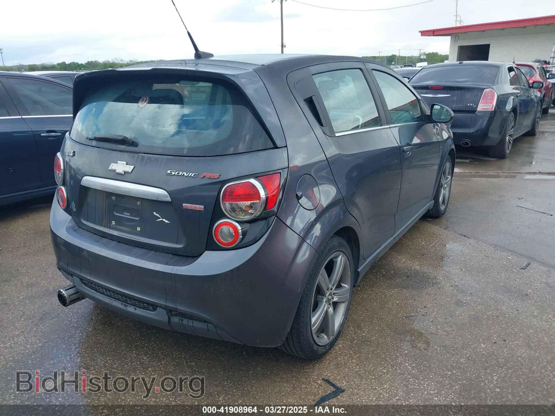 2013 CHEVROLET SONIC - VIN: 1G1JG6SB9D4220164 - Фото 4