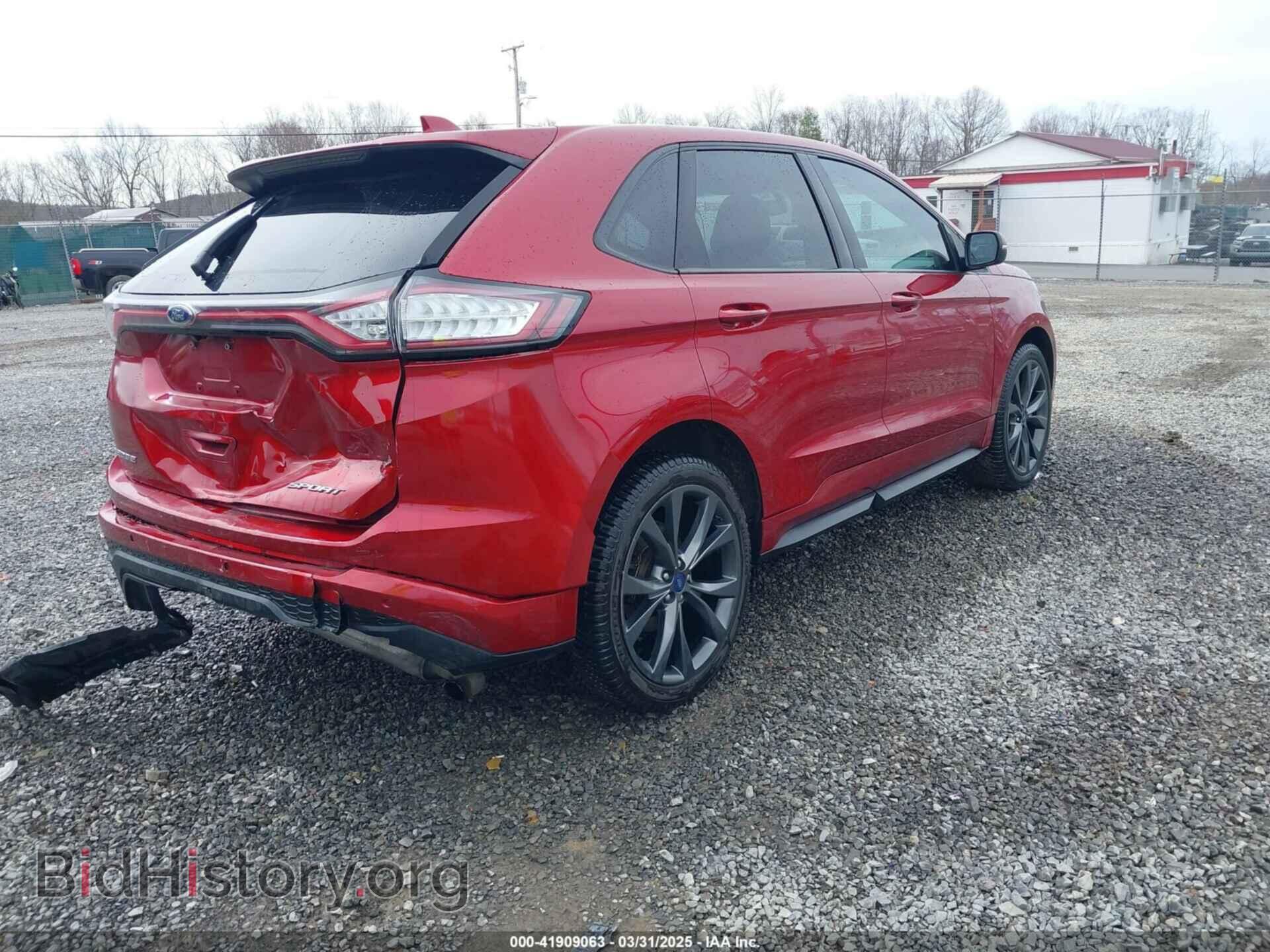 2015 FORD EDGE - VIN: 2FMTK4AP0FBB65303 - Фото 4