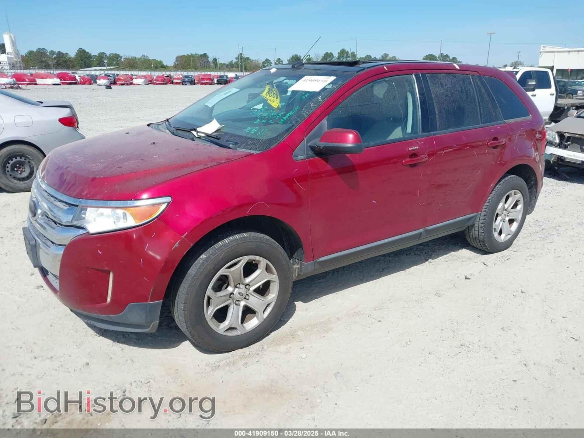 2013 FORD EDGE - VIN: 2FMDK4JC6DBC75755 - Фото 2
