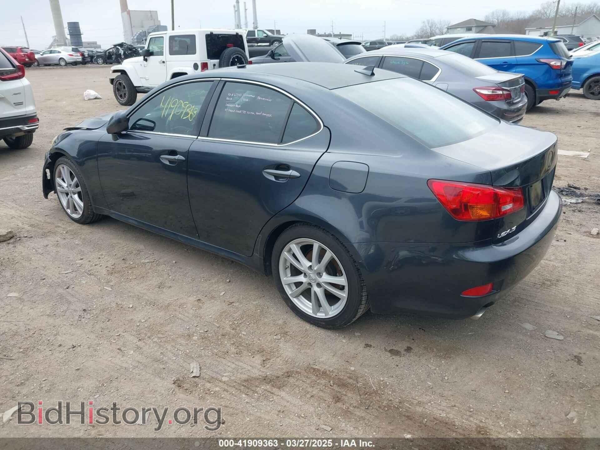2008 LEXUS IS 250 - VIN: JTHBK262082080583 - Фото 3