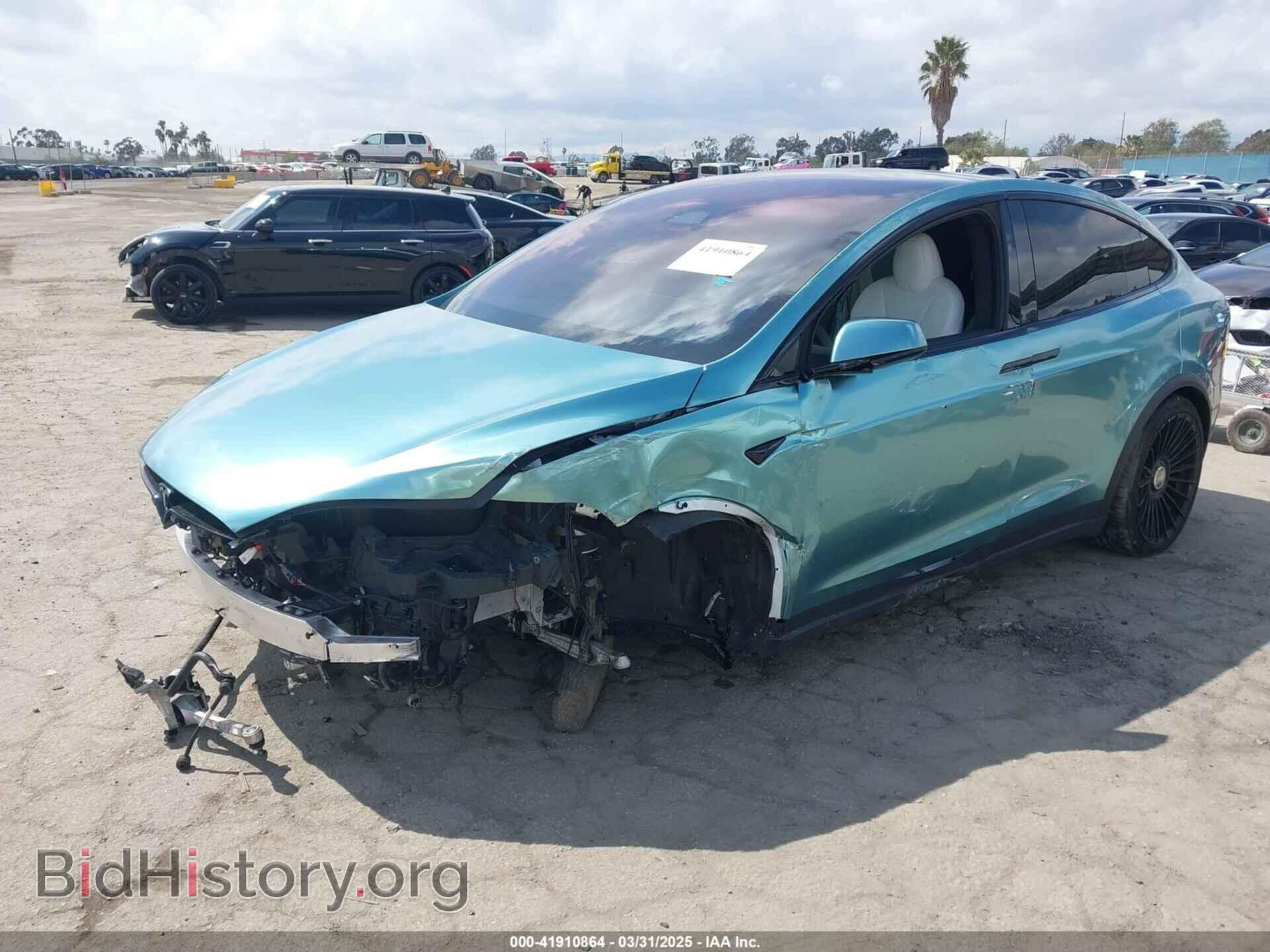 2023 TESLA MODEL X - VIN: 7SAXCBE65PF375346 - Фото 2