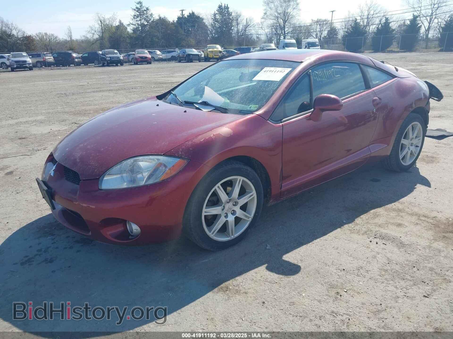 2007 MITSUBISHI ECLIPSE - VIN: 4A3AK34T37E008981 - Фото 2